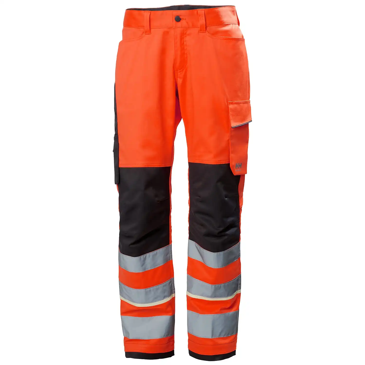 Warnschutz Bundhose Kl. 2 "UC-ME" in rot/schwarz, C44 - Thumbnail 1