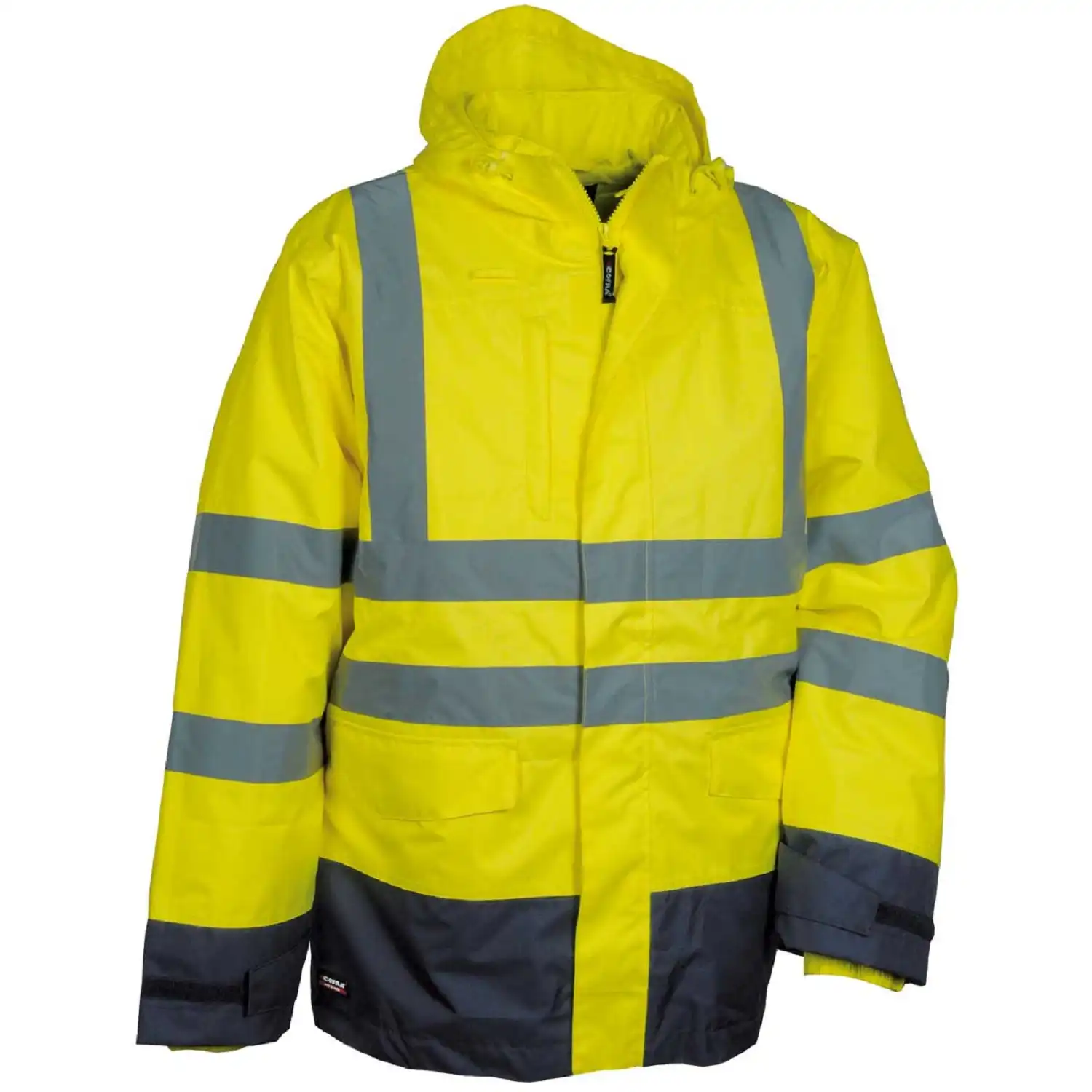 Warnschutz 3in1 Winterparka "TELSEN" in gelb, 4XL - Bild 1