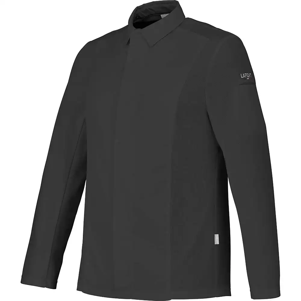 Kochjacke "CARDAMOM2" in schwarz, L - Thumbnail 2