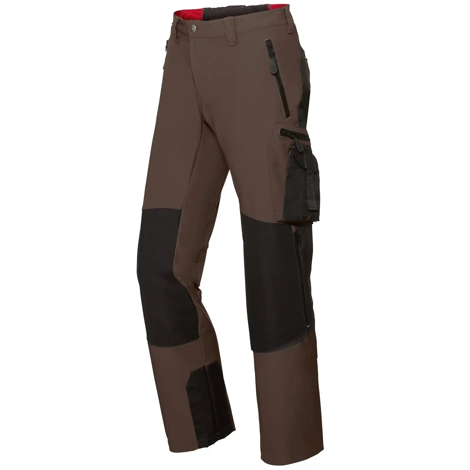 Stretch-Bundhose "1861-620" Bplus Modern Stretch in braun/schwarz, 44 - Thumbnail 1