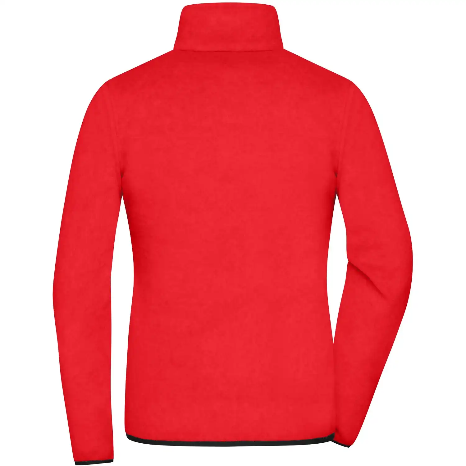 Damen Fleecejacke "JN1311" in red/black, L - Thumbnail 2