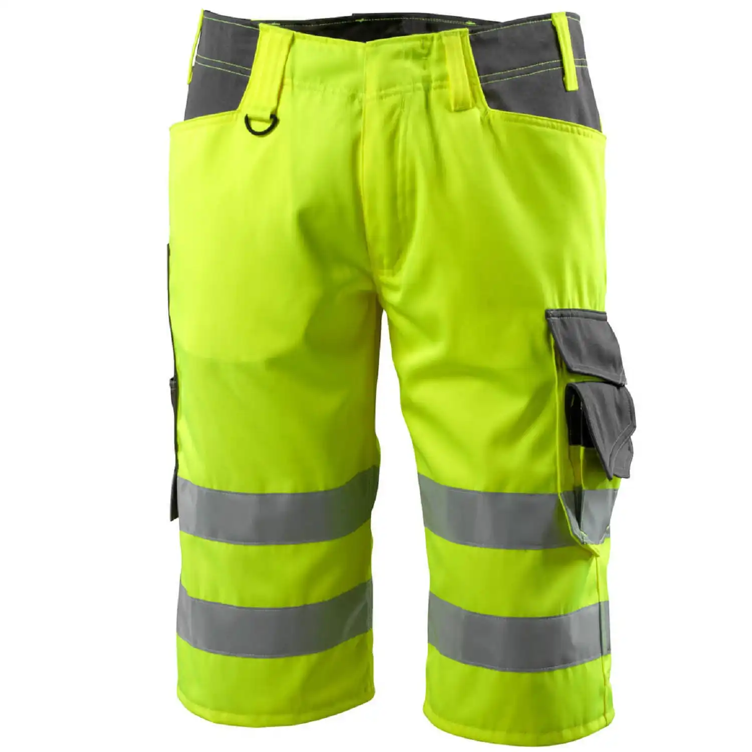 Warnschutz Piratenhose "LUTON" Safe Supreme in gelb/dunkelanthrazit, C48 (EU 48) - Bild 1