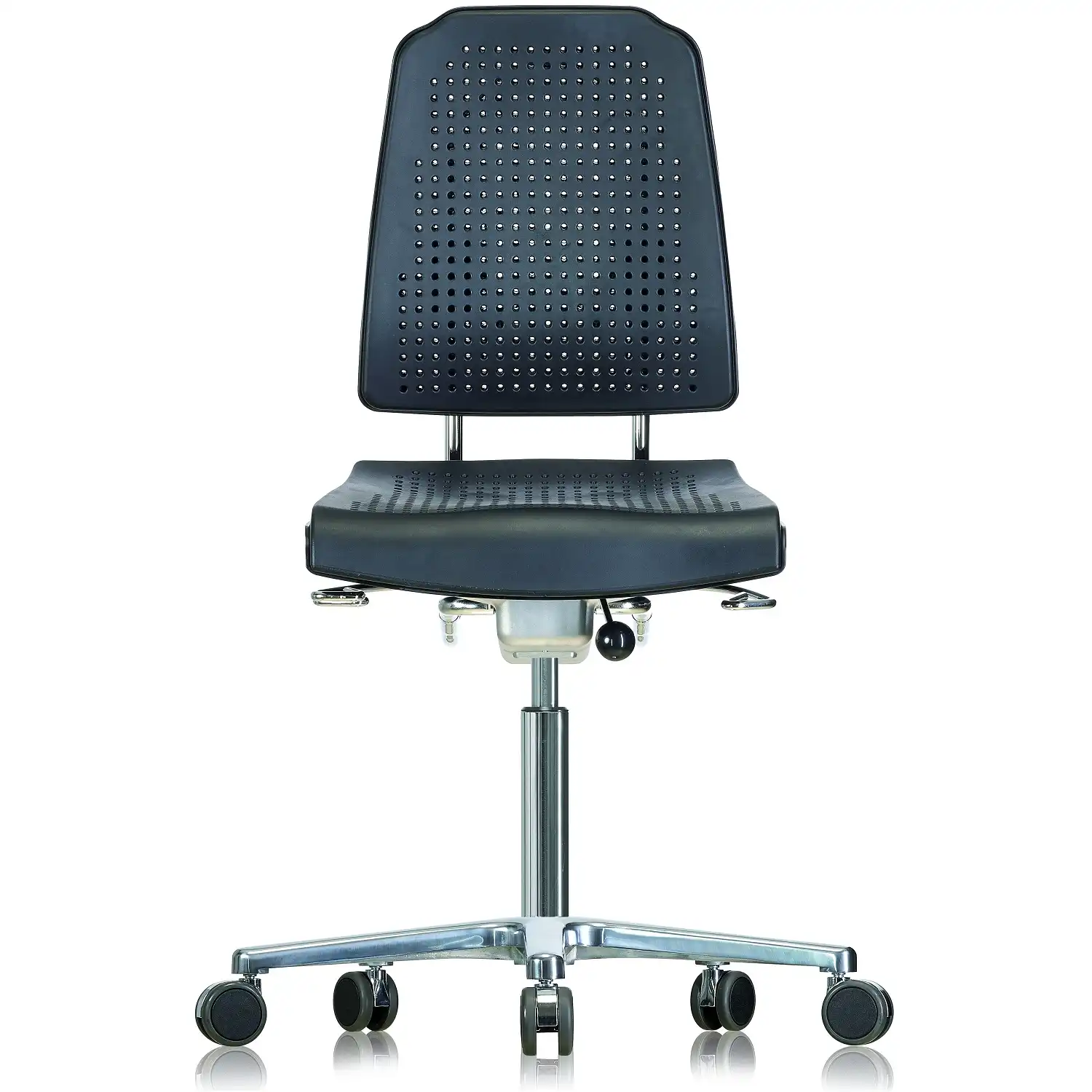 Arbeitsstuhl "WS 9220" Klimastar schwarz - Bild 1