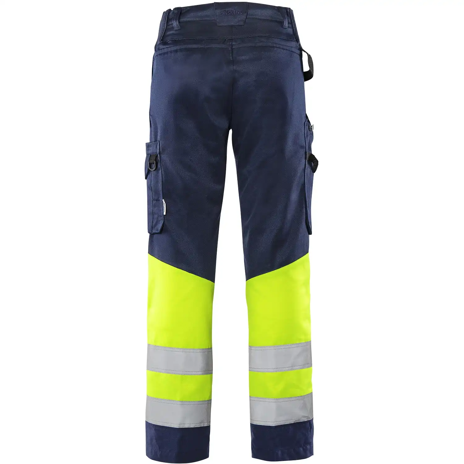 Warnschutz Bundhose Kl. 1 "2649 GPLU" Green Trofta in gelb/marine, C50 - Thumbnail 2