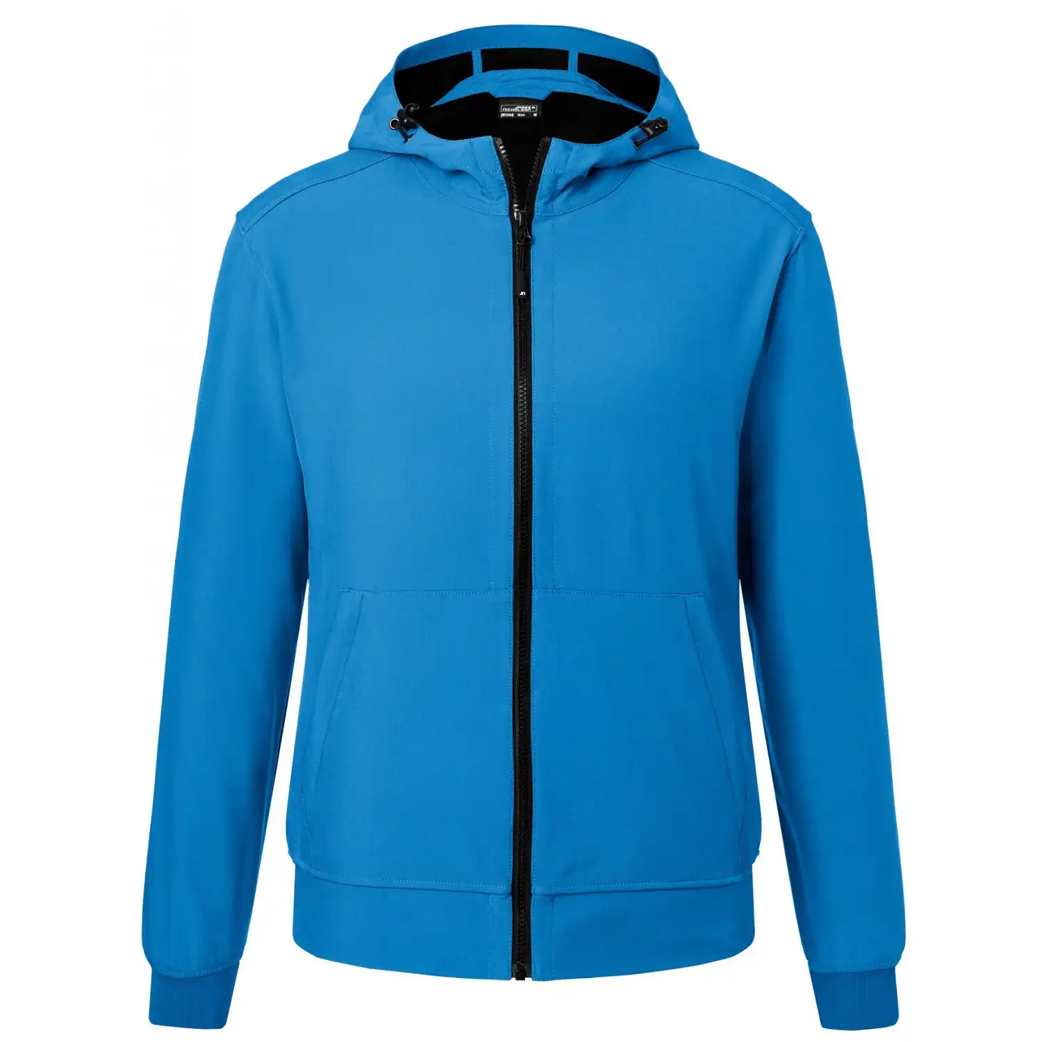 Kapuzen Softshelljacke "JN1146"-Daiber® in blue/black, S - Bild 1