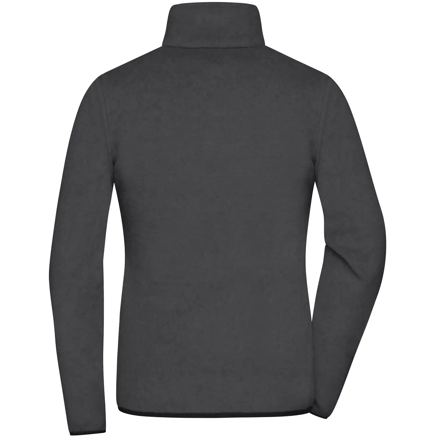 Damen Fleecejacke "JN1311" in dark-melange/black, XS - Thumbnail 2