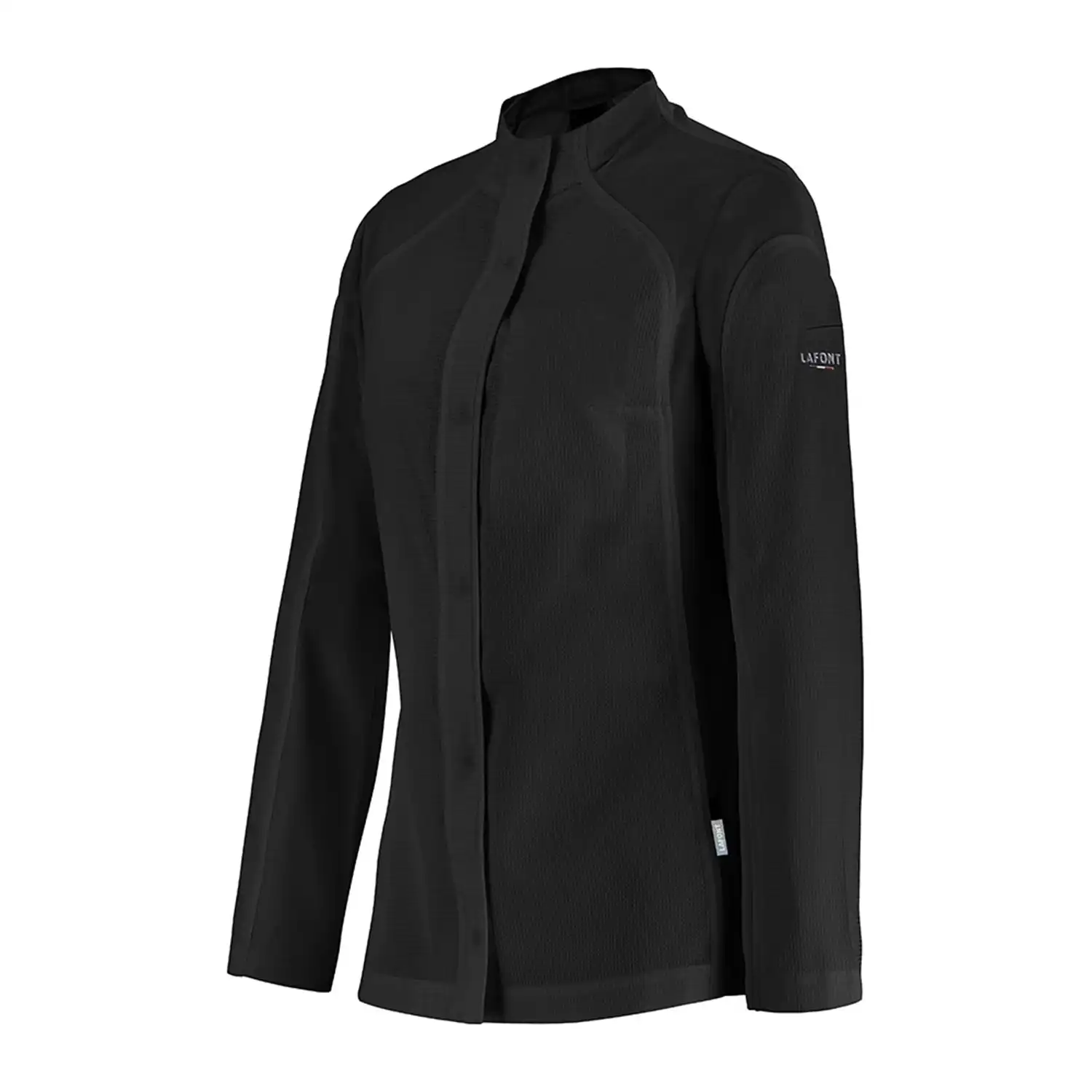 Damen Kochjacke "EMULSION" in schwarz, L - Thumbnail 1