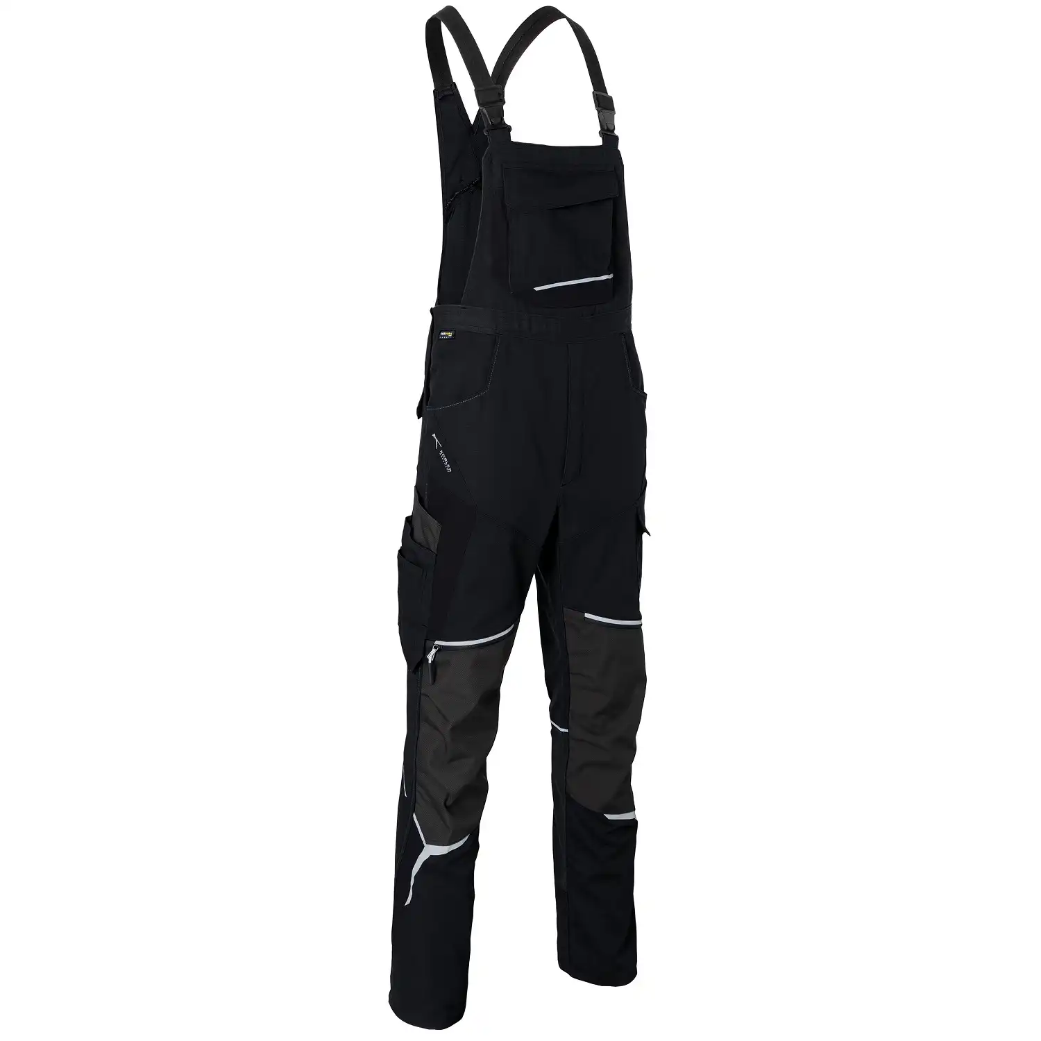 Latzhose BODYFORCE in schwarz, 102 - Thumbnail 1