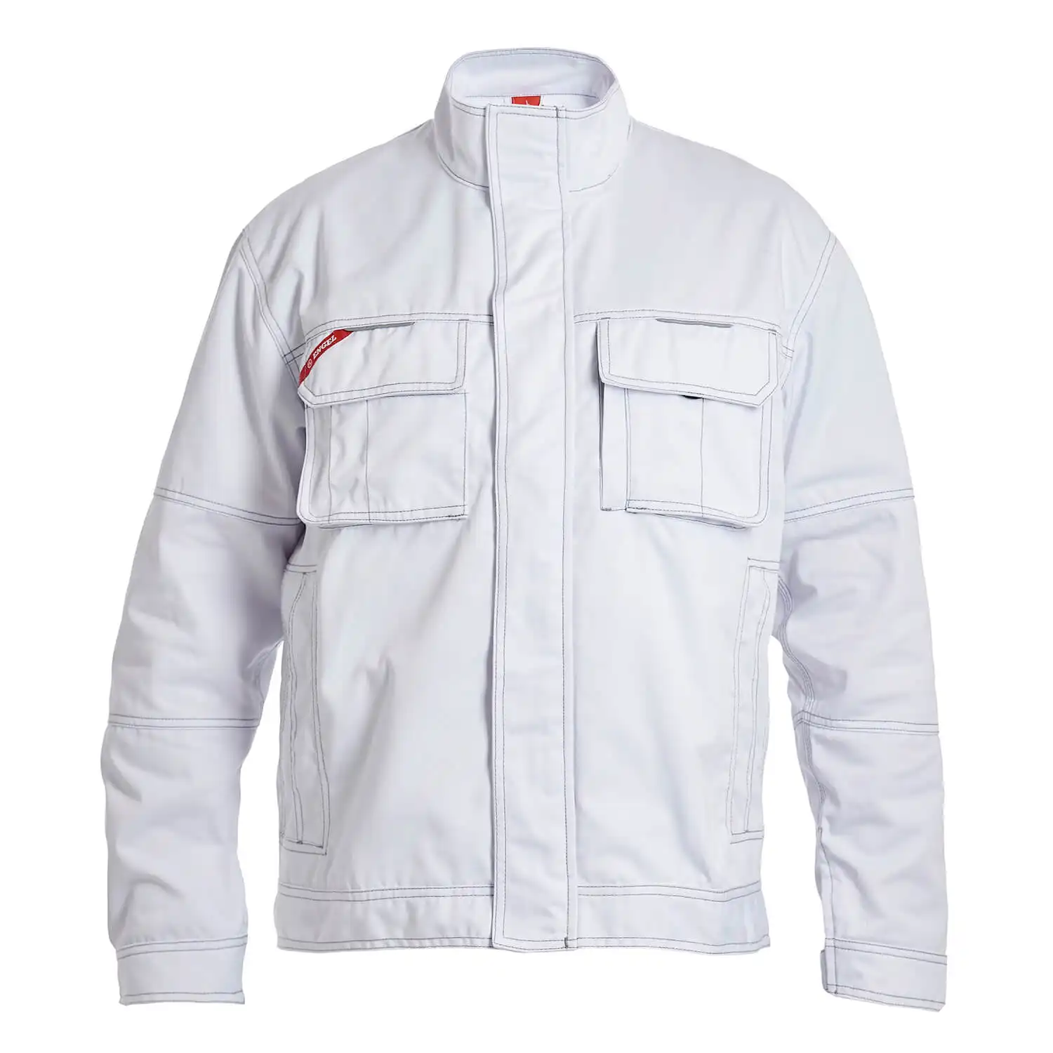 Arbeitsjacke "1760-630" Combat in L, Weiß - Bild 1