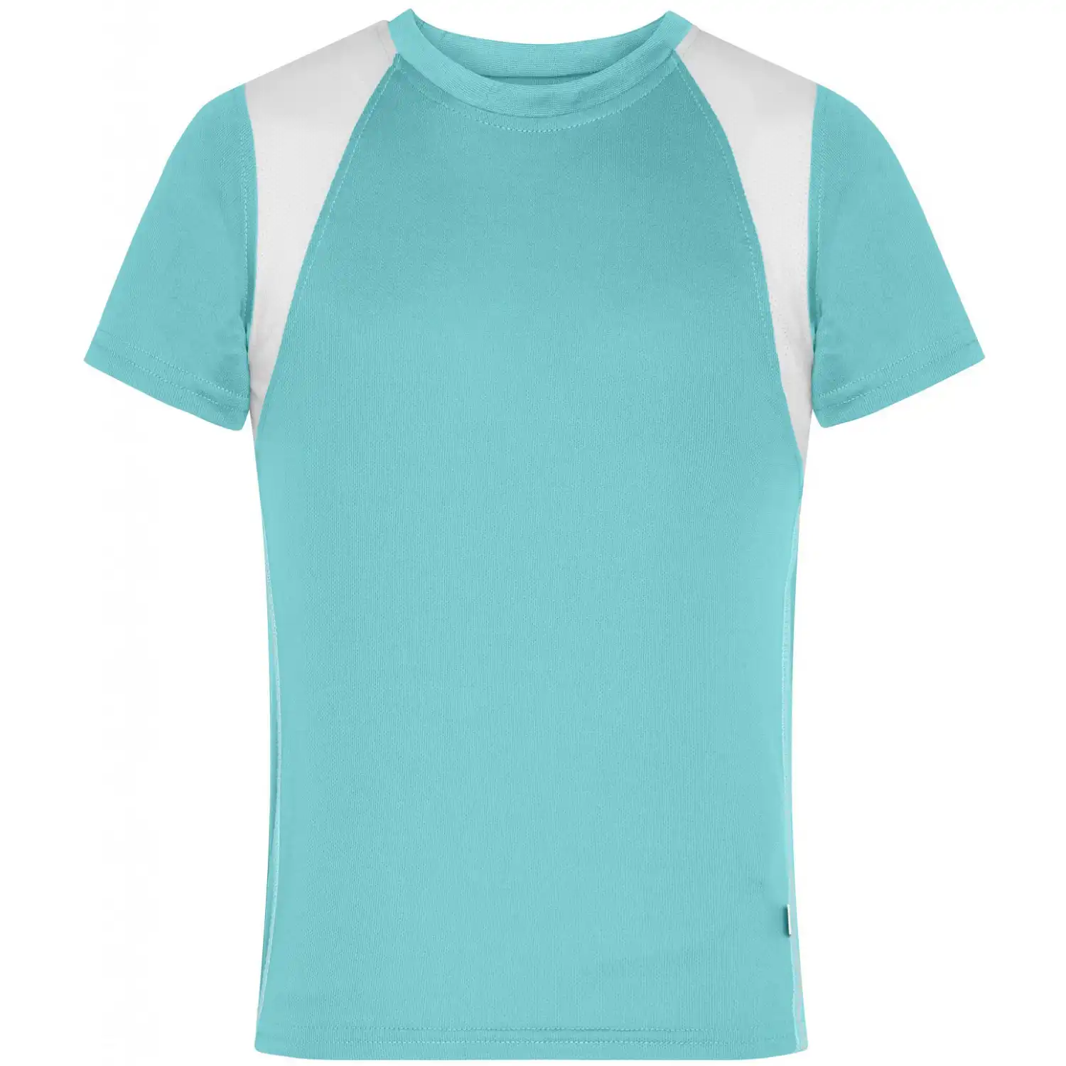 Kinder Laufshirt "JN397K" in mint/white, M - Bild 1