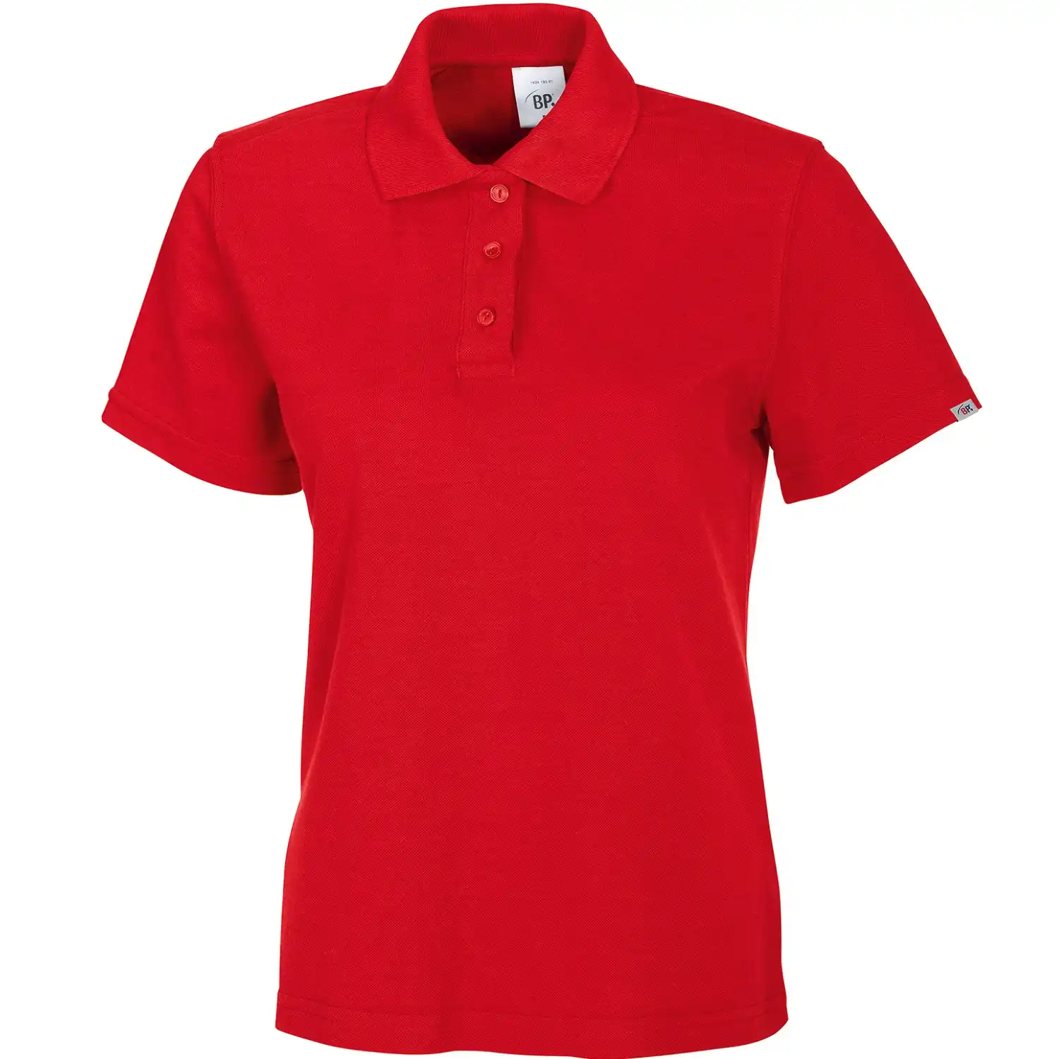 Damen Polo-Shirt "1648-181" Med & Care in Rot, M - Bild 1