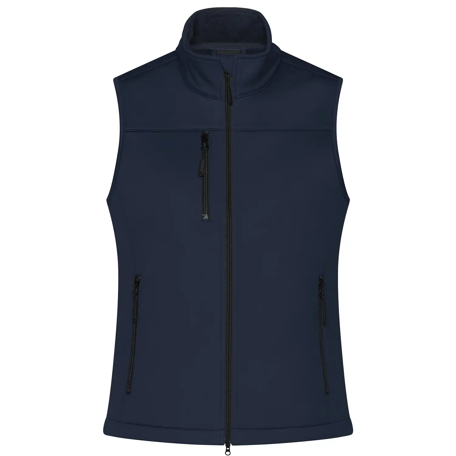 Damen Softshellweste "JN1169" in navy, L - Thumbnail 1