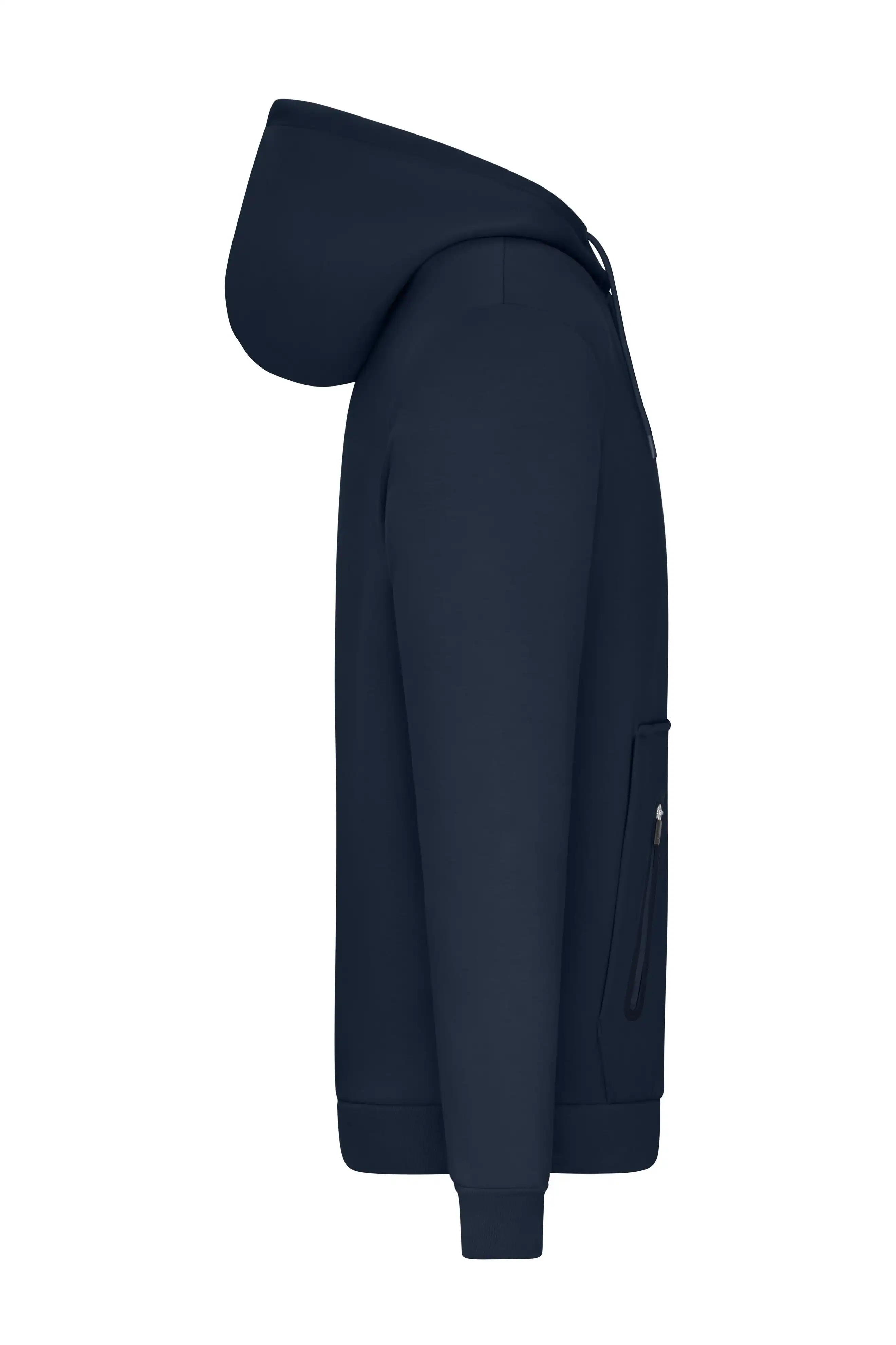 Herren Kapuzen-Sweatshirt "INTERLOCK" 8046 in navy, 3XL - Thumbnail 4