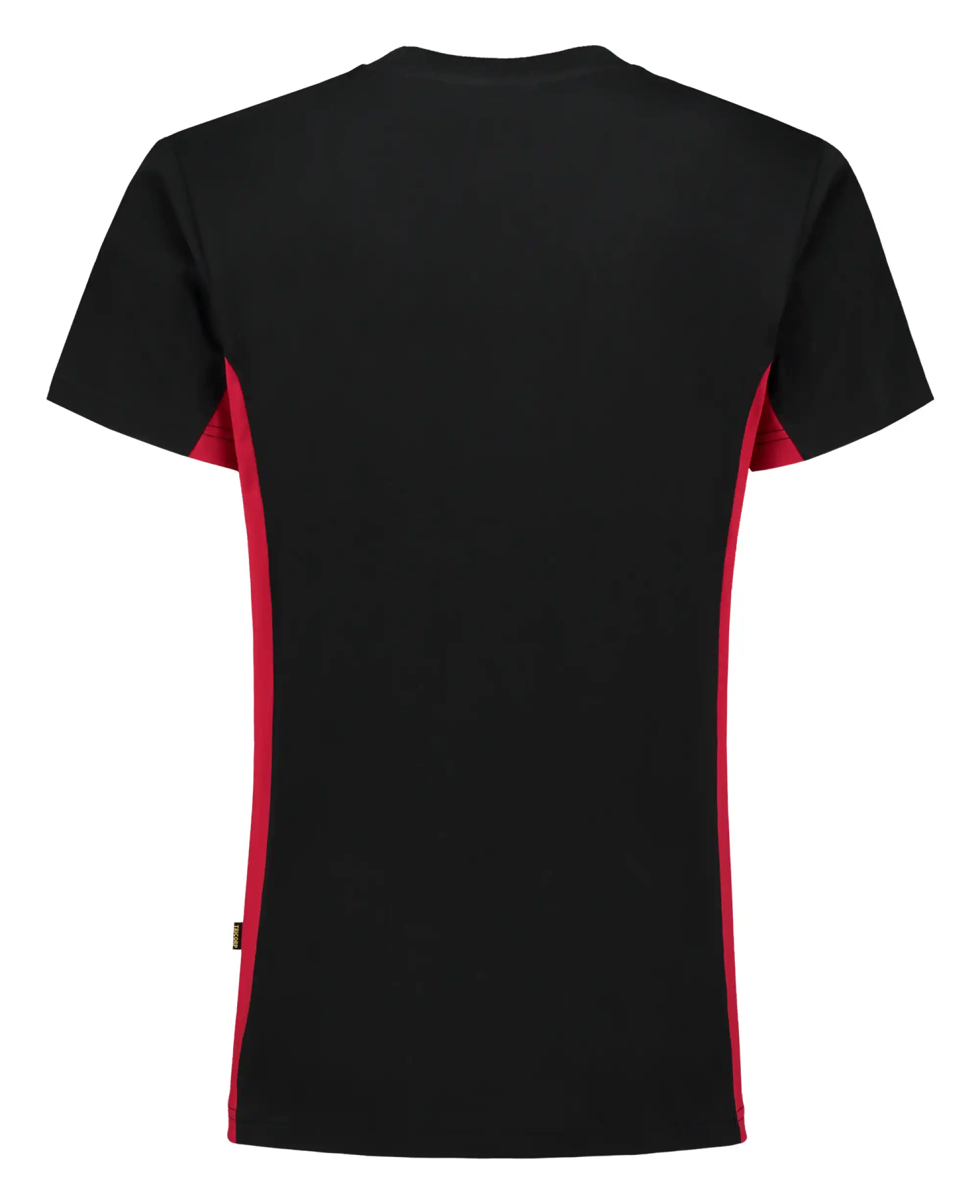 T-Shirt Bicolor "102004" Workwear in black/red, XL - Thumbnail 2