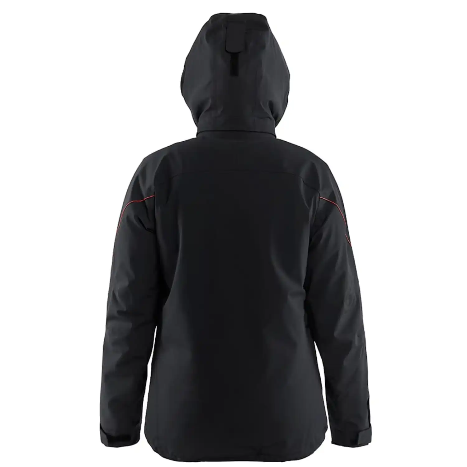 Damen Stretch Winterjacke "4408" in schwarz/rot, 3XL - Thumbnail 3