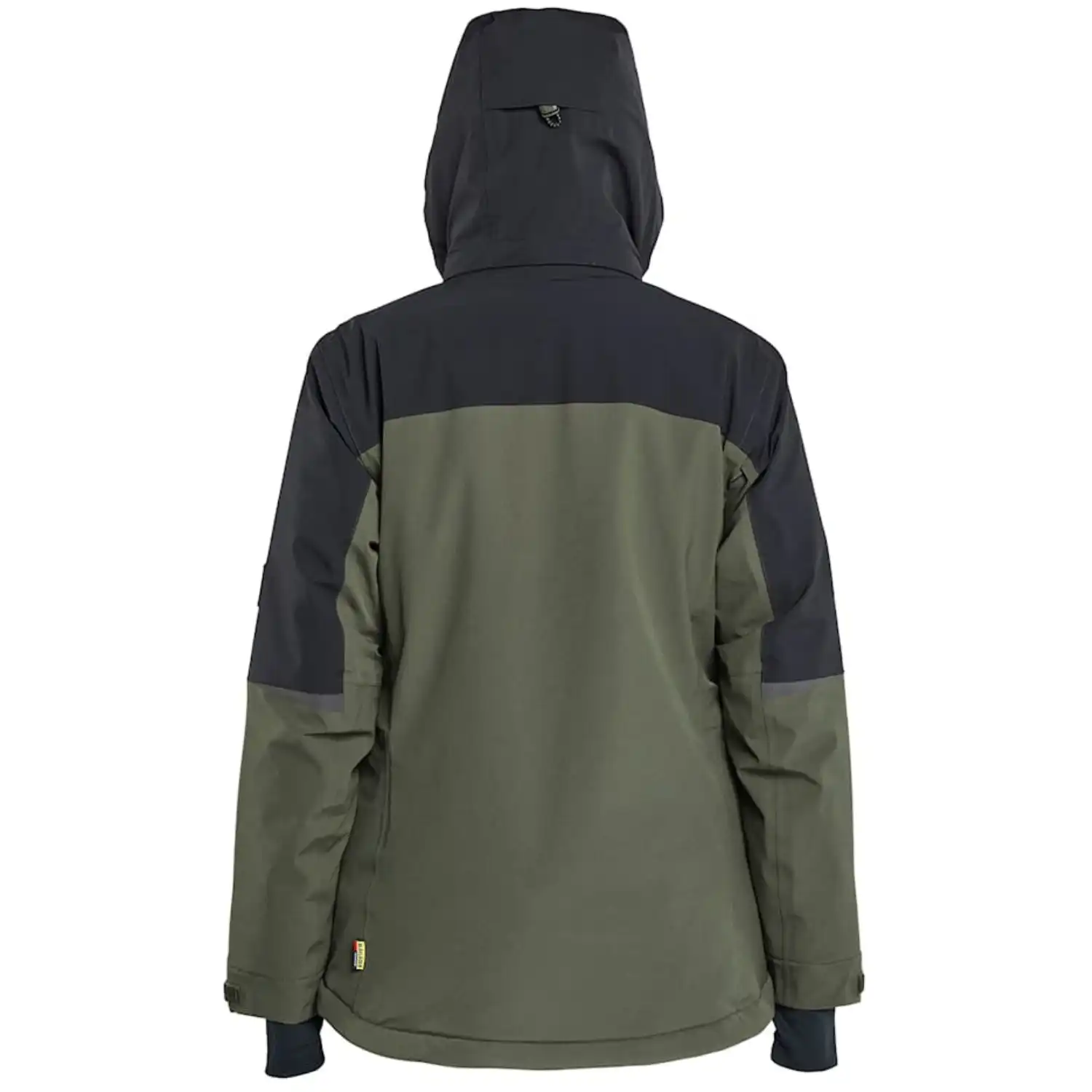 Damen Stretch Winterjacke "STRIKER" in XS, waldgrün/rost - Thumbnail 3