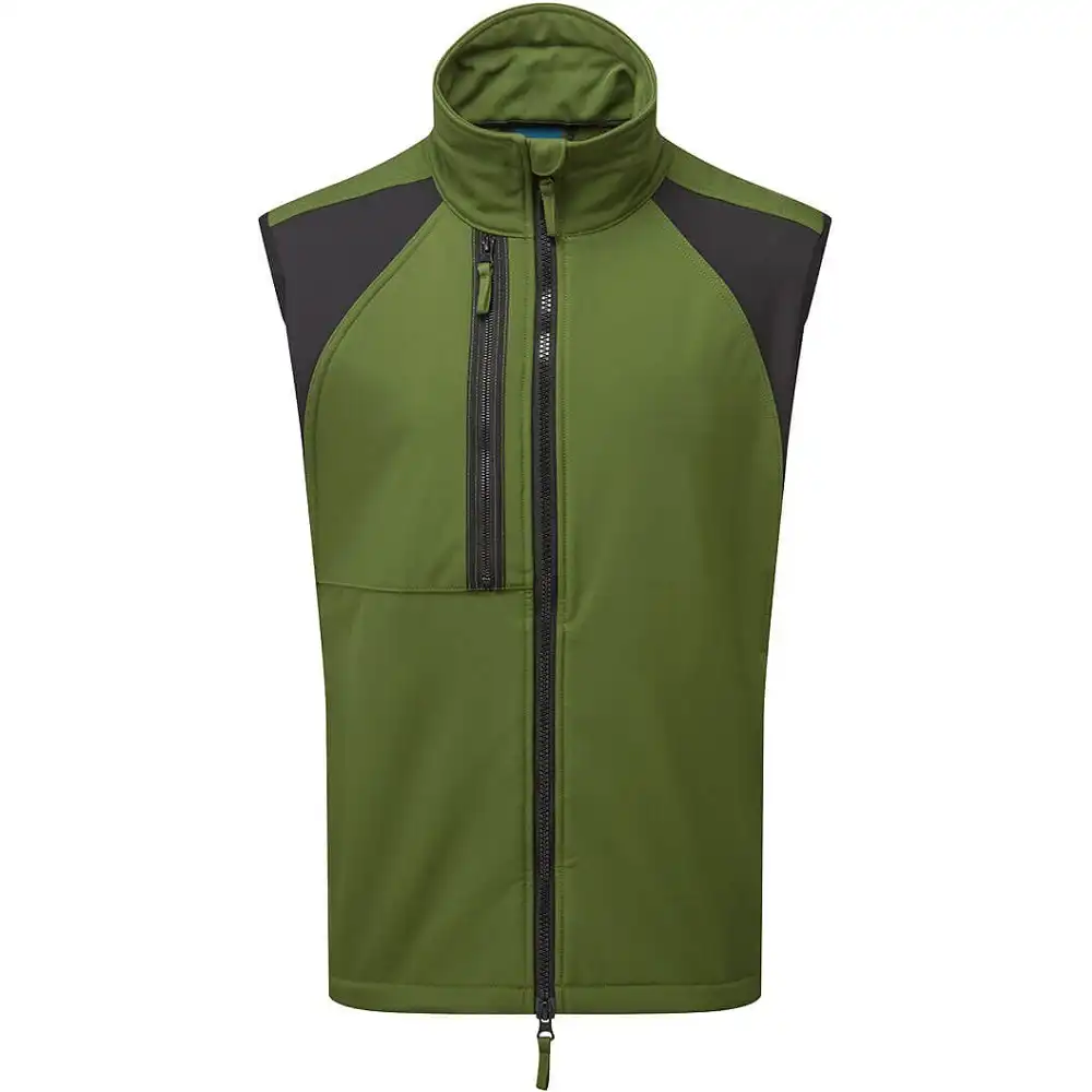 Softshellweste "CD876" WX2 in olive, L - Thumbnail 1