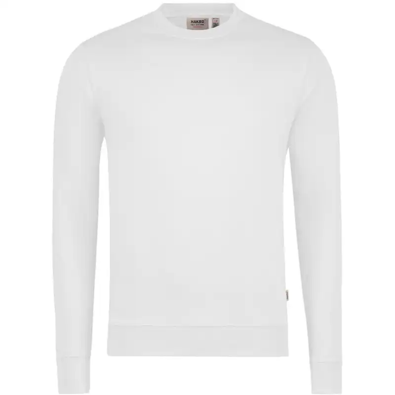 Sweatshirt "GOTS" 550 in L, Weiß - Thumbnail 1