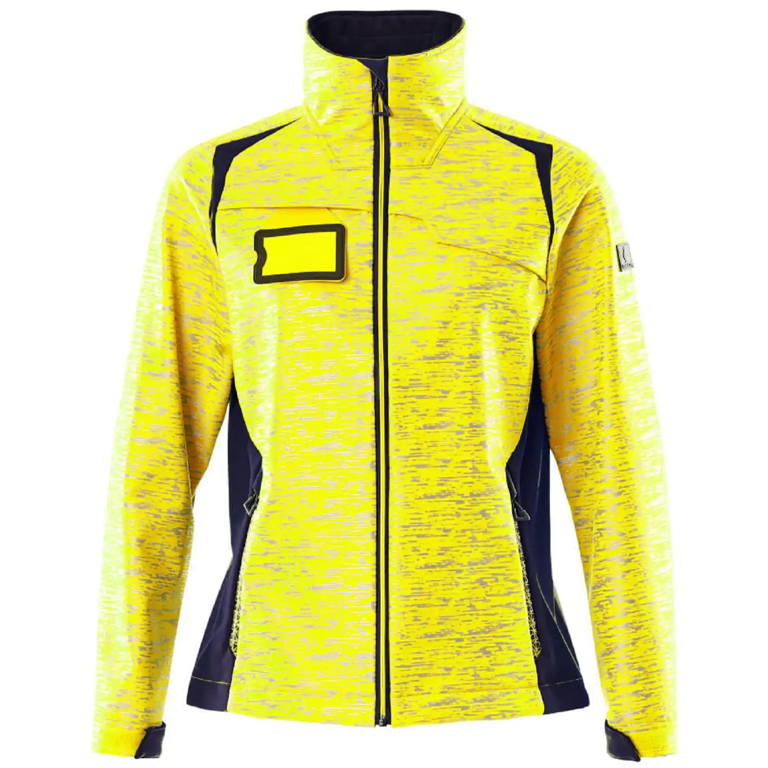 Damen Softshell Jacke "ACCELERATE SAFE" in gelb/schwarzblau, XXL - Bild 1