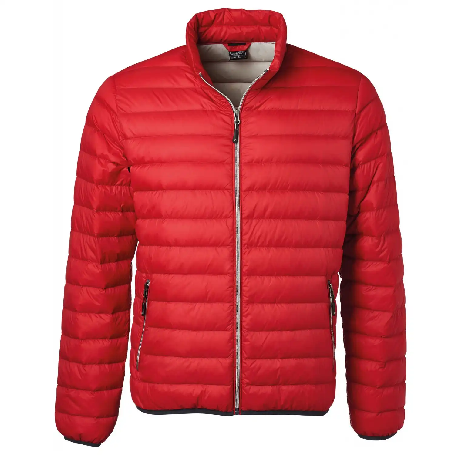 Daunenjacke "JN1140" in red/silver, XL - Bild 1