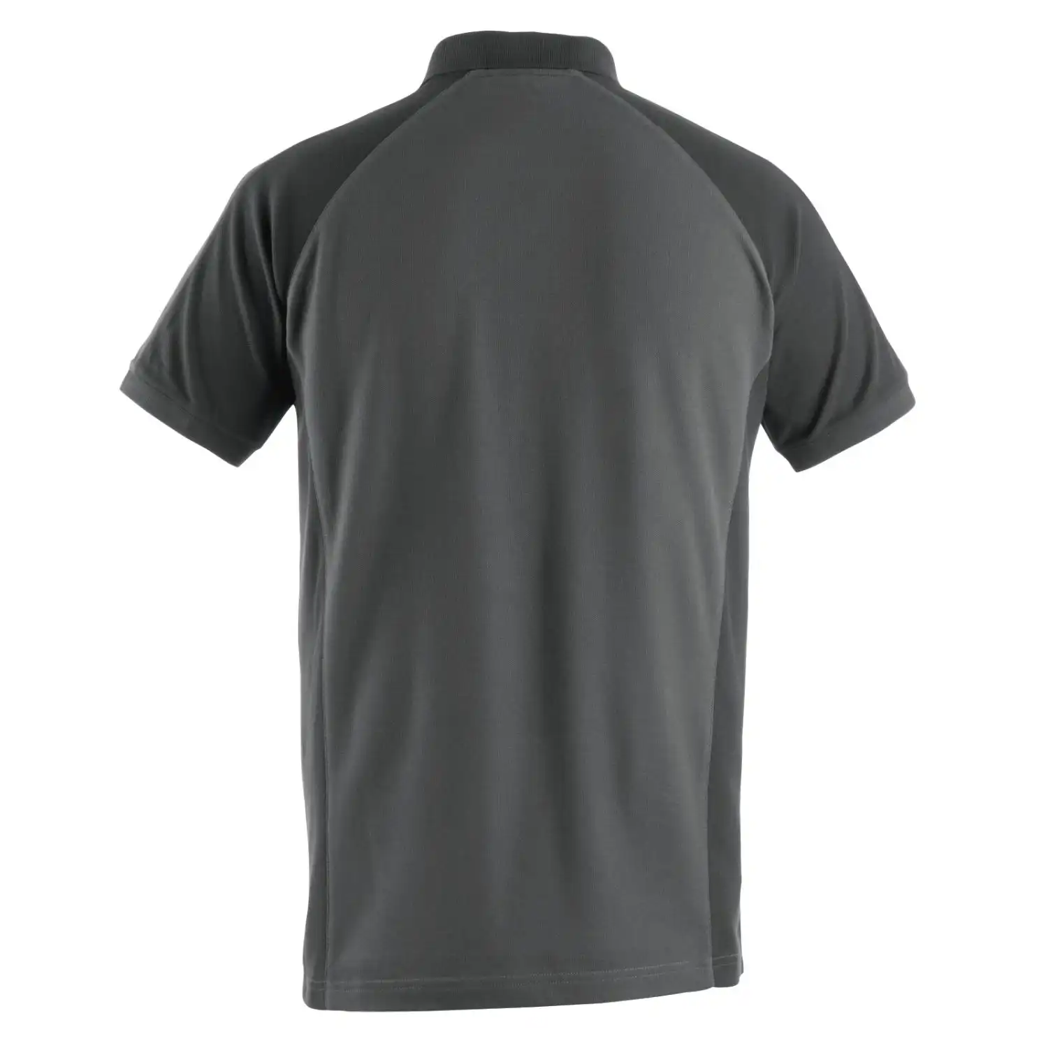 Polo-Shirt "BOTTROP" Unique in dunkelanthrazit/schwarz, XL - Thumbnail 2