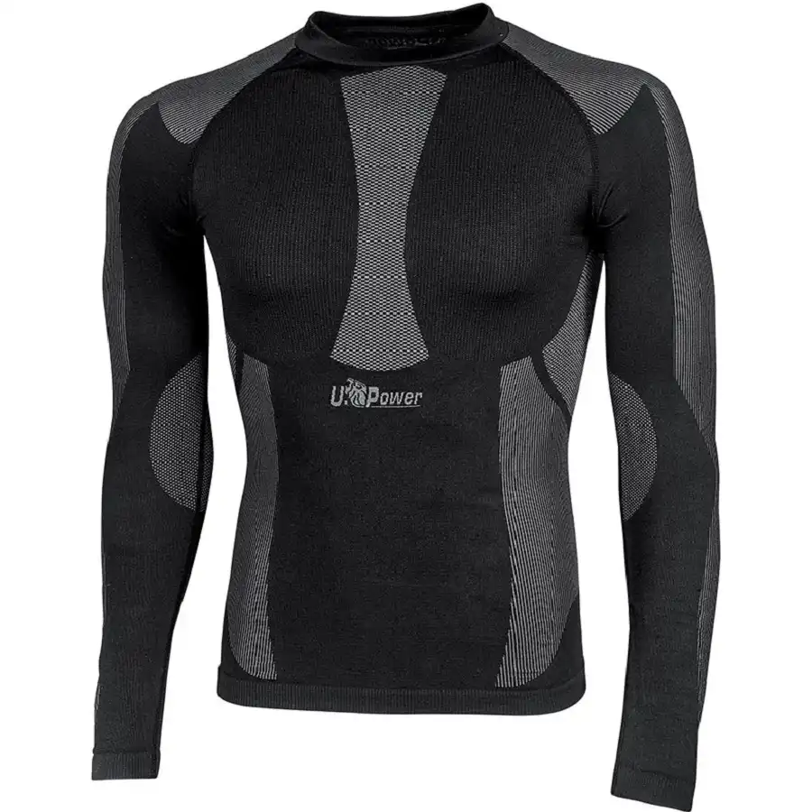 Thermo-Unterhemd lang "CURMA" Skin black in L/XL - Bild 1