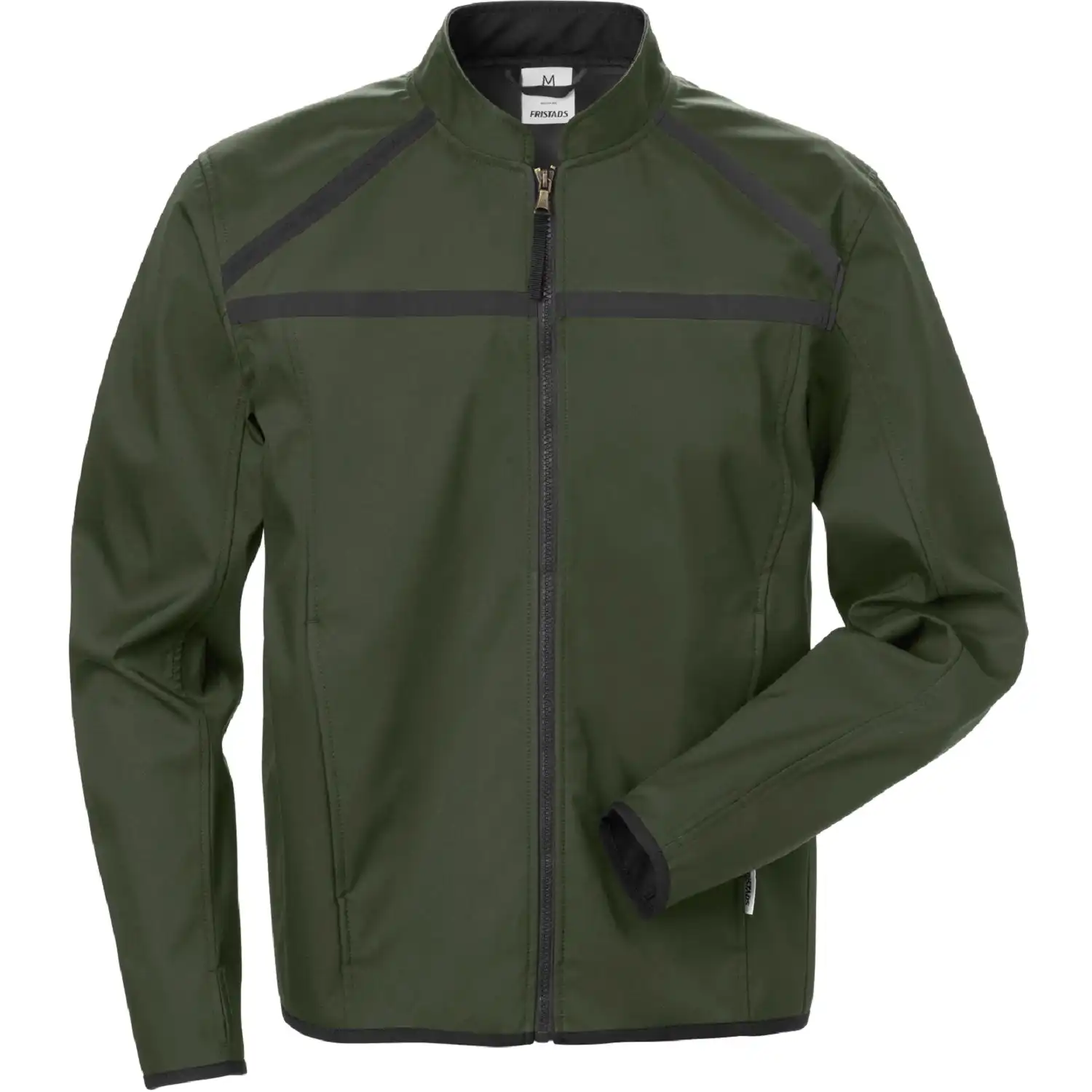 Softshelljacke "4557 LSH" Fusion in armygrün, XS - Thumbnail 1