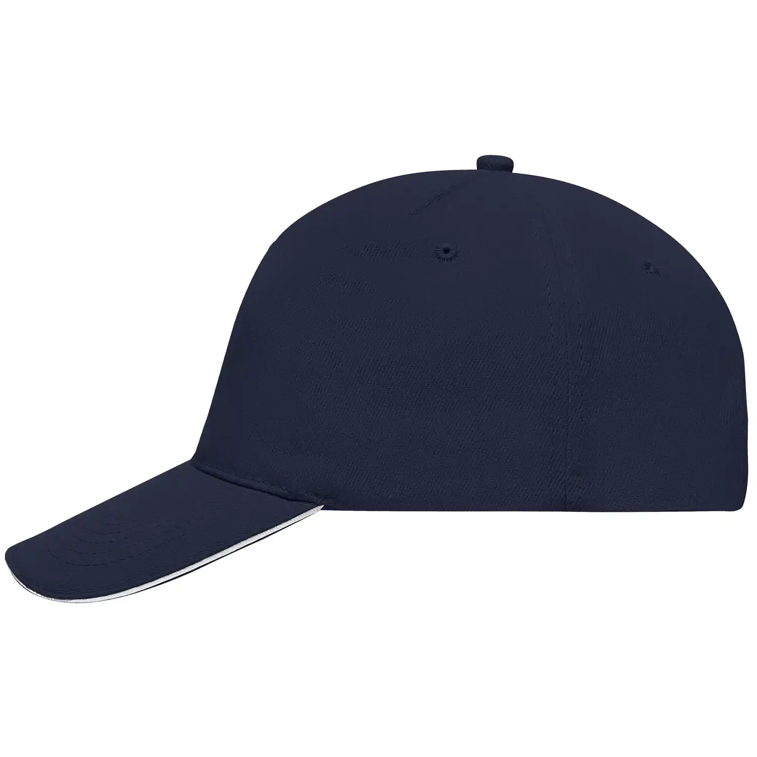 Basecap "MB035" 5-Panel-Sandwich in navy/white - Bild 1