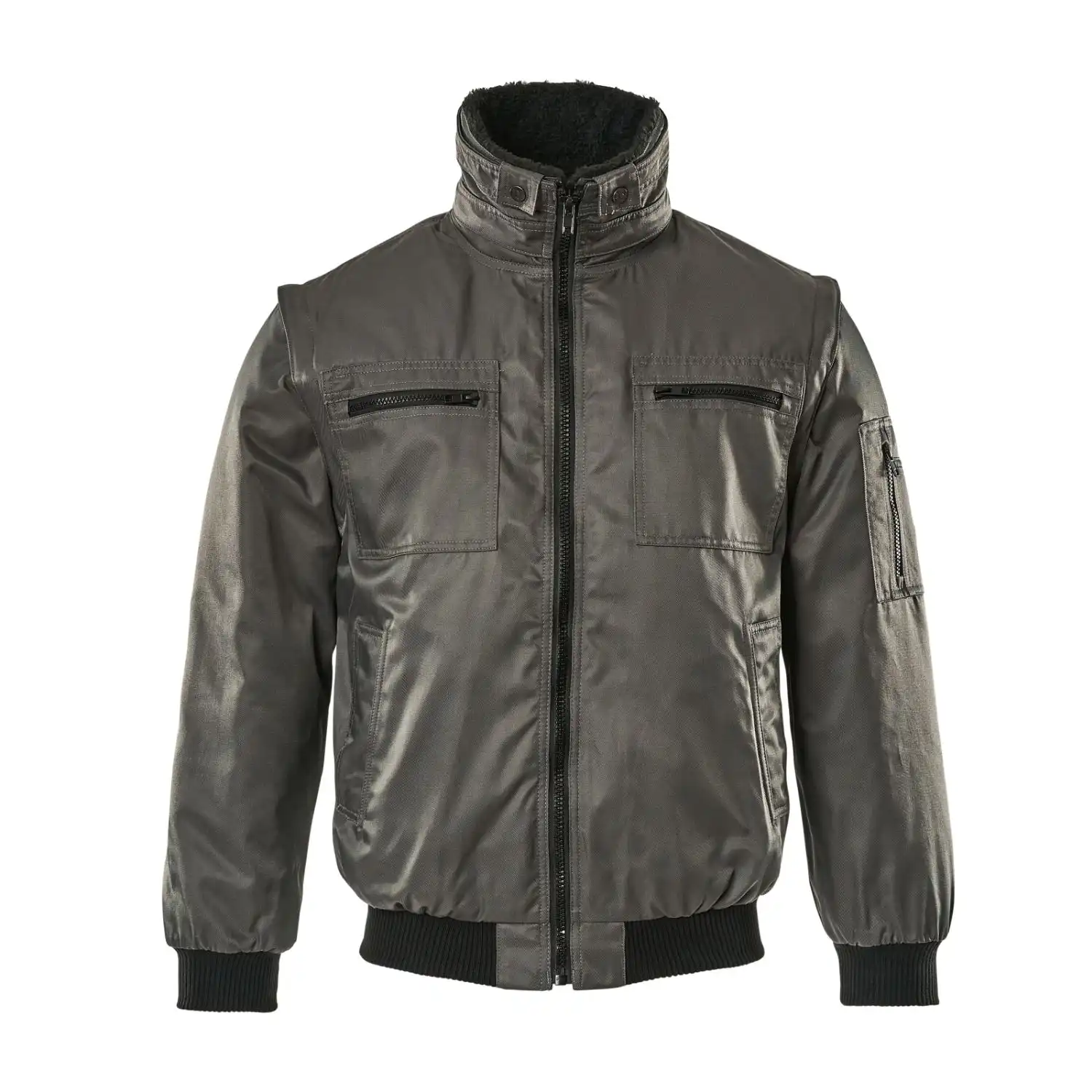 Pilotjacke "INNSBRUCK" Originals in anthrazit, XL - Thumbnail 1