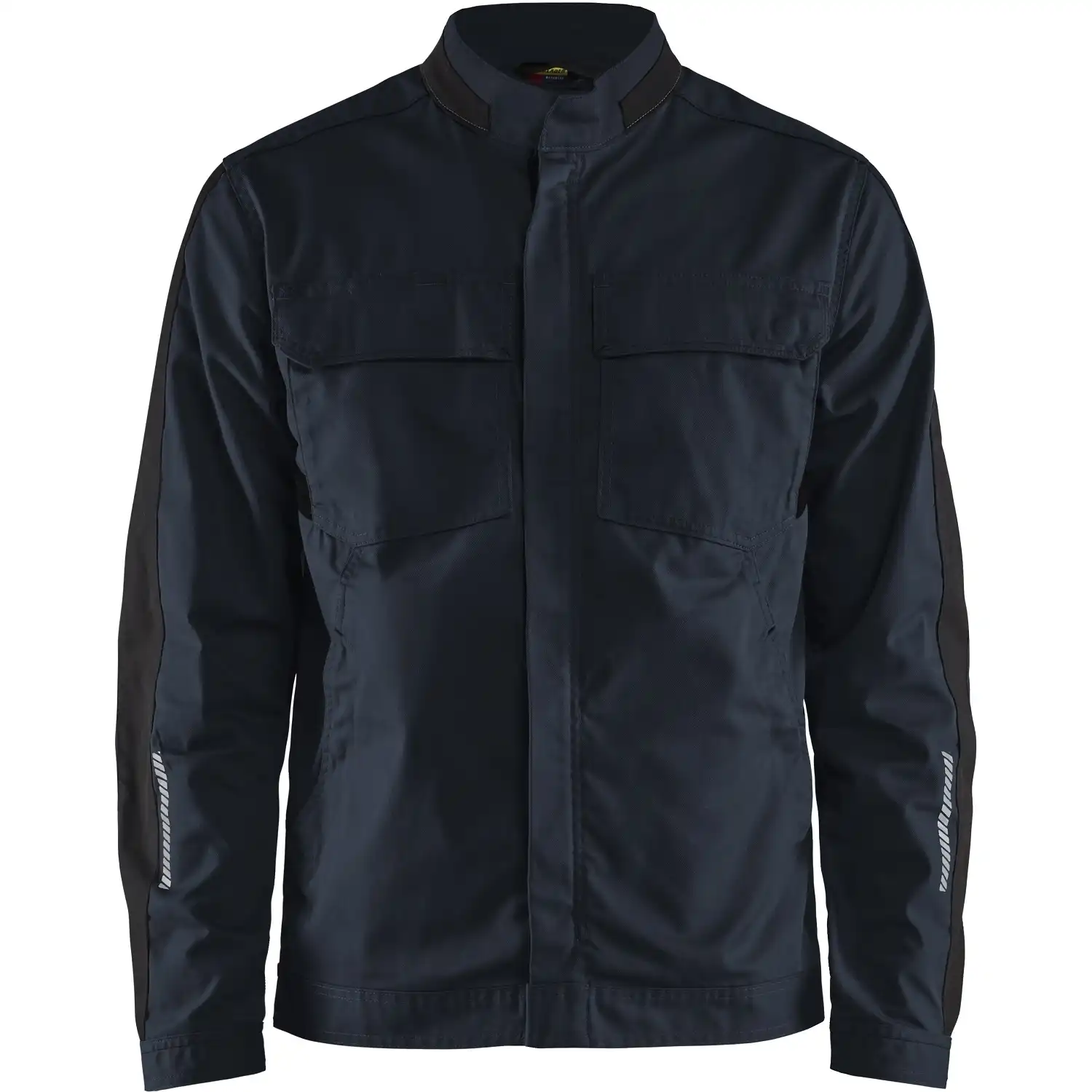 Stretch Bundjacke "4444" Industrie in Dunkelmarine/Schwarz, XL - Thumbnail 1