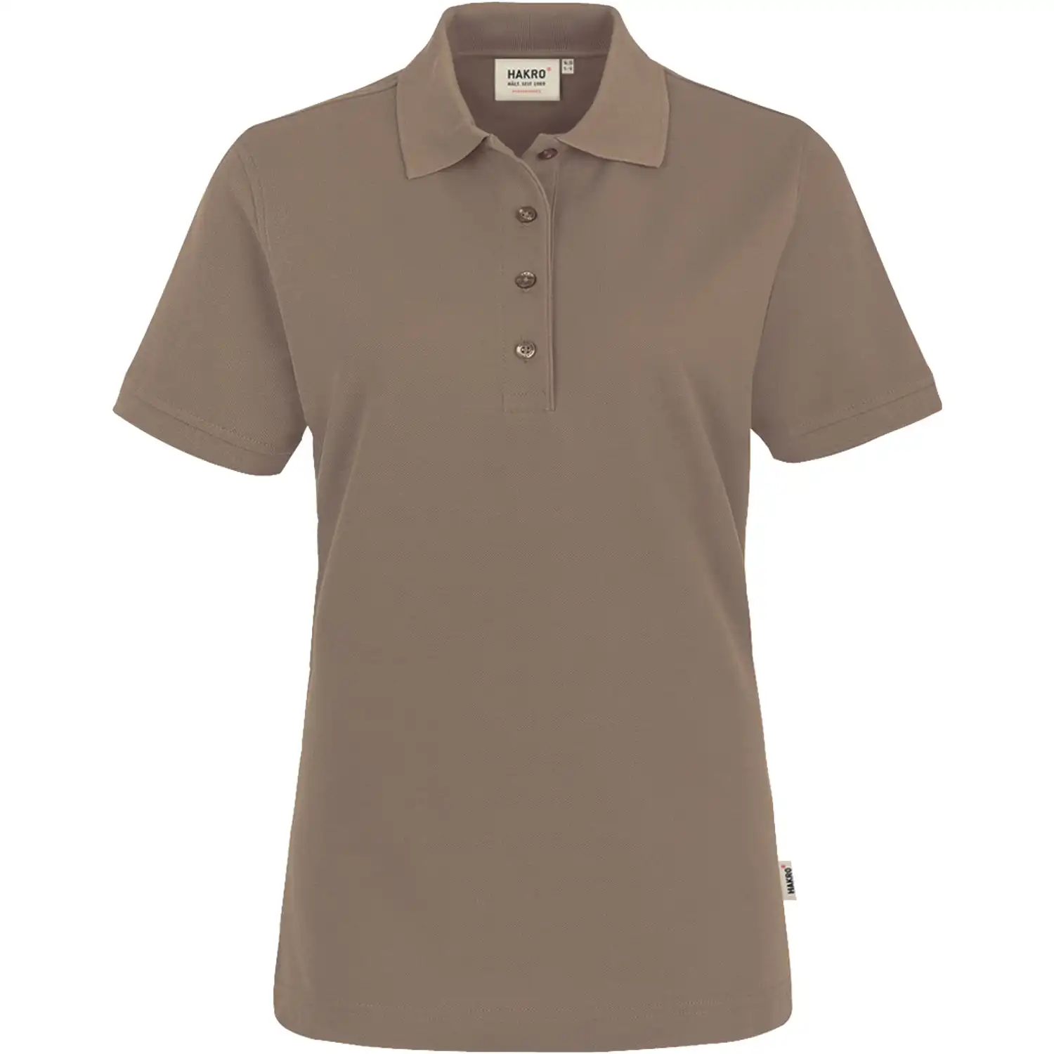 Damen Polo-Shirt "PERFORMANCE" 216 in nougat, L - Bild 1