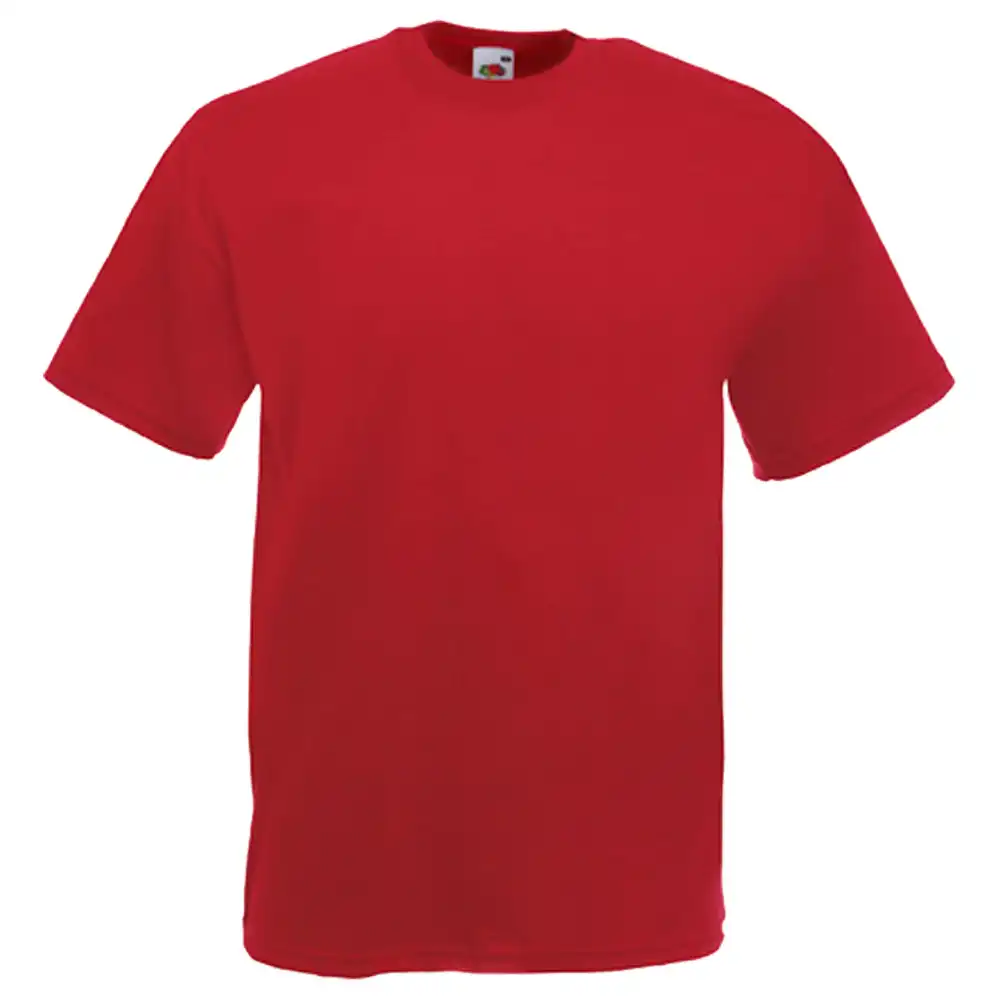 T-Shirt "F140" 100% Baumwolle Valueweight in brick red, L - Bild 1