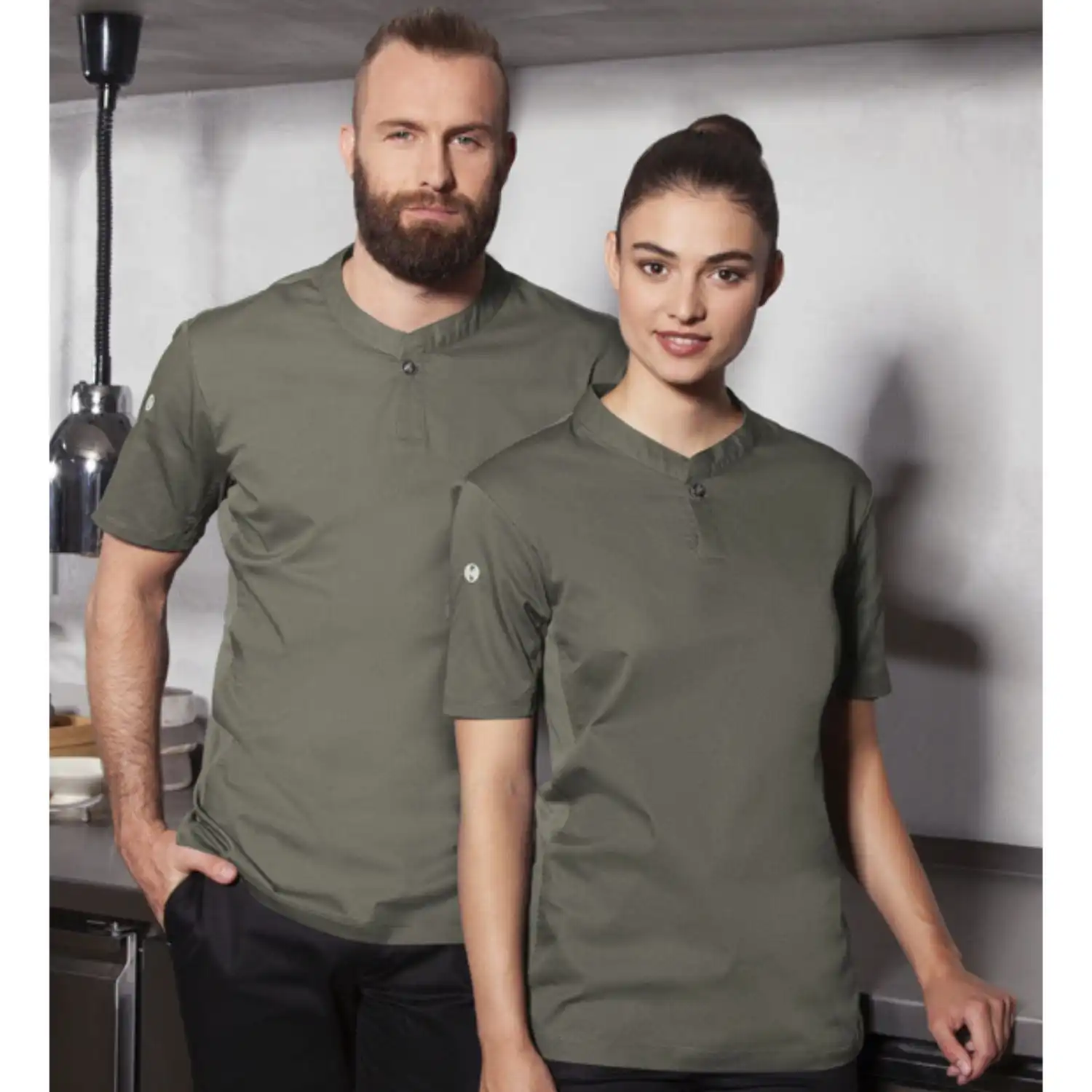 Damen T-Shirt Performance "TF 3" in salbei, XS - Thumbnail 7