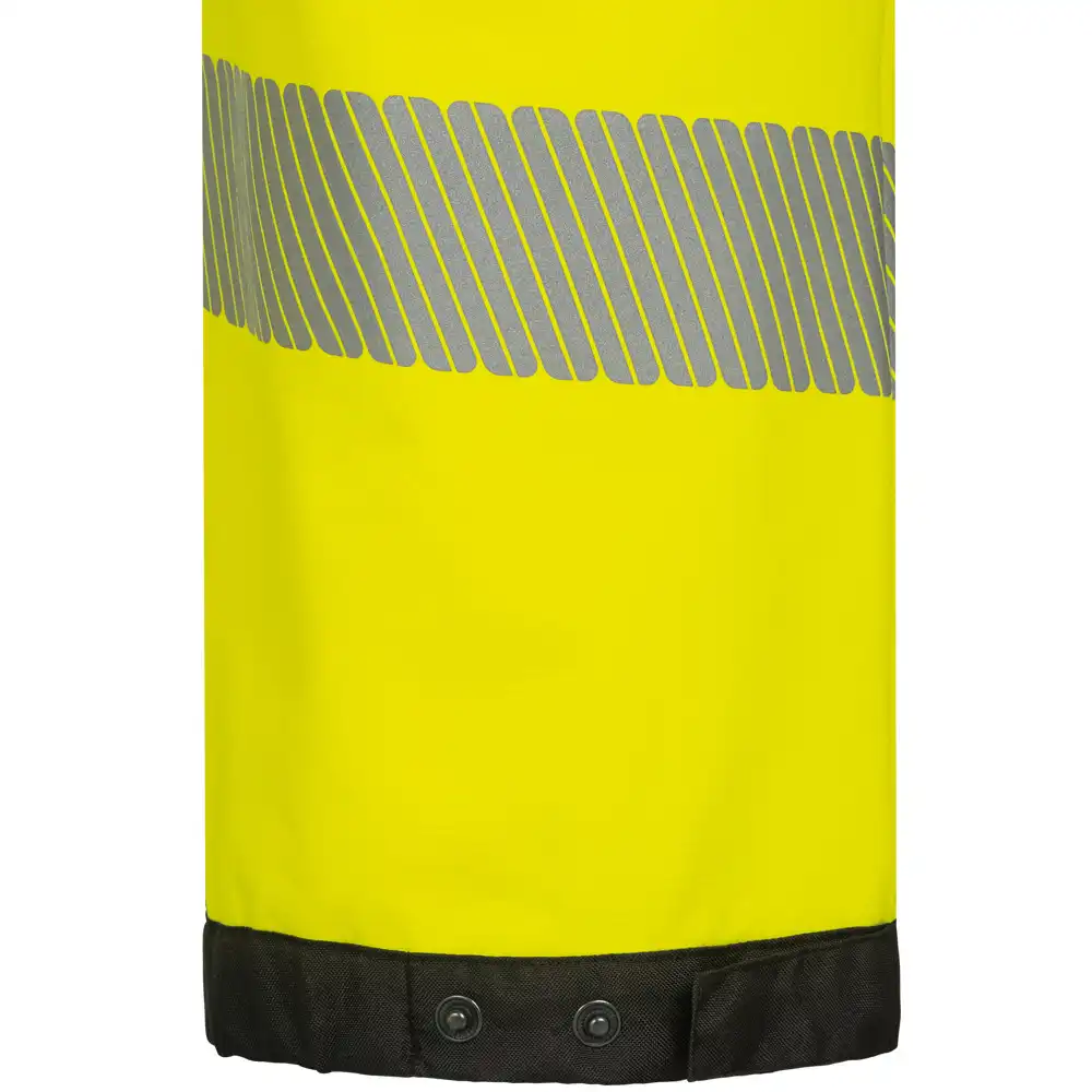 Warnschutz Stretch Bundhose Kl. 1  in grau/schwarz/gelb, 24 - Thumbnail 3