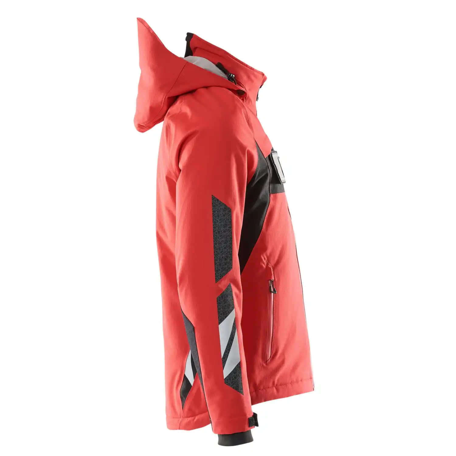 Winterjacke mit CLIMASCOT® "ACCELERATE" in verkehrsrot/schwarz, L - Thumbnail 4