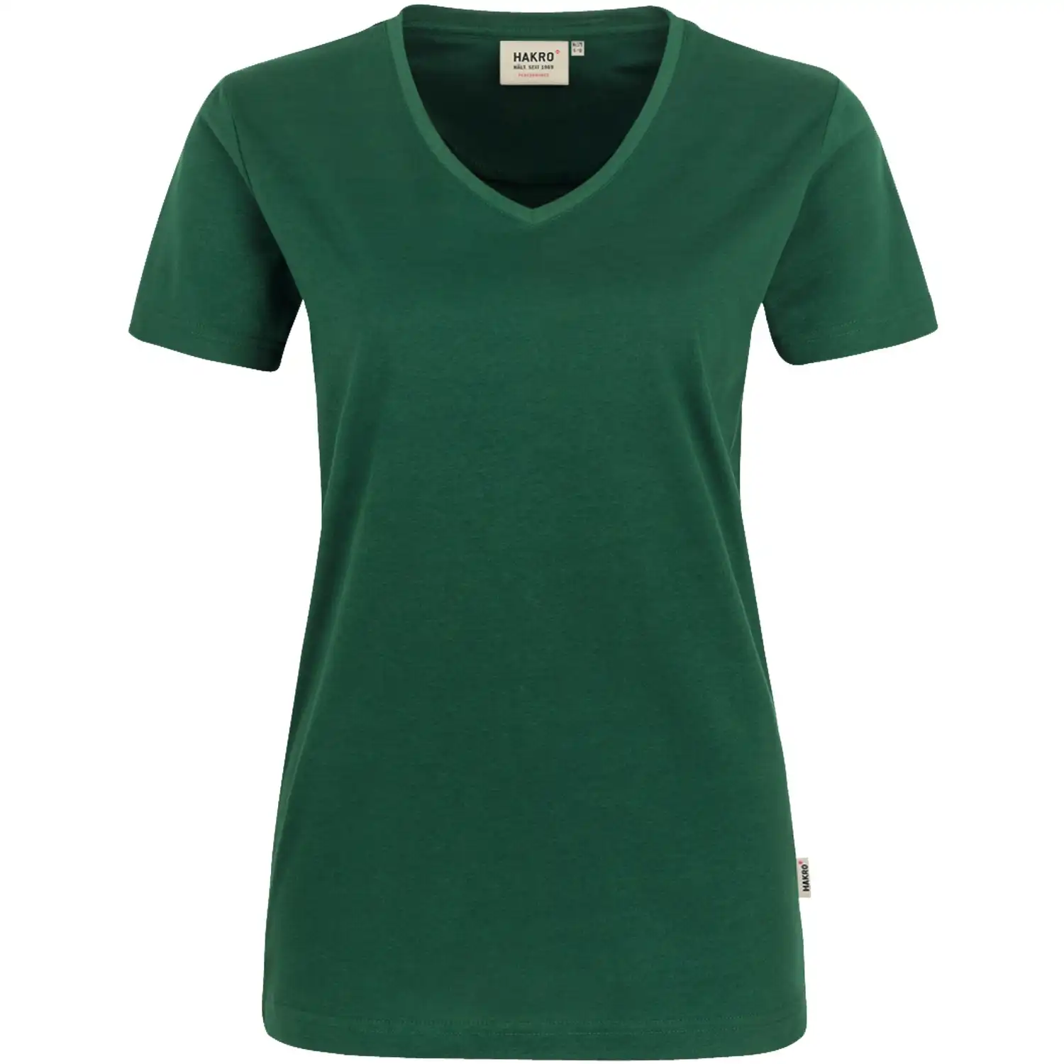 Damen V-Shirt "PERFORMANCE" 181 in tanne, L - Bild 1