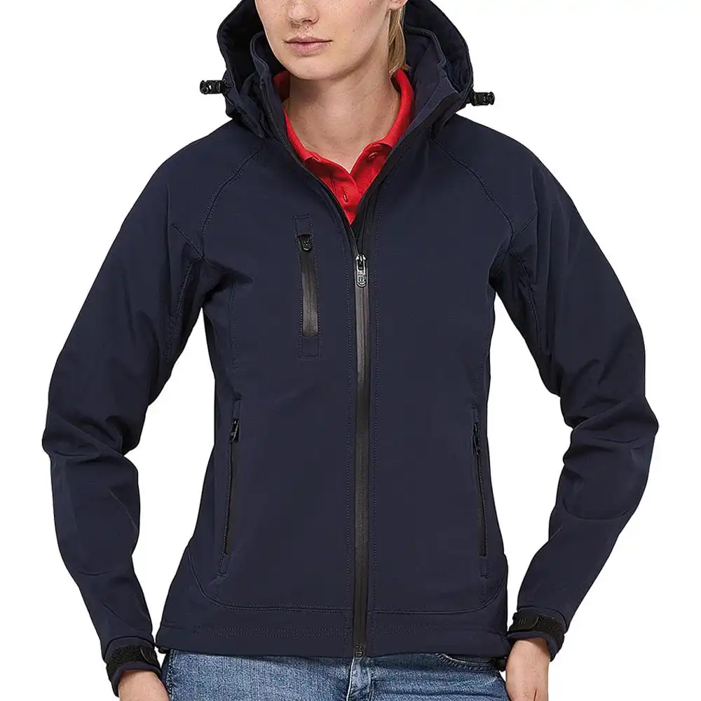 Damen Softshelljacke "SAFARI" in marine, M - Bild 1