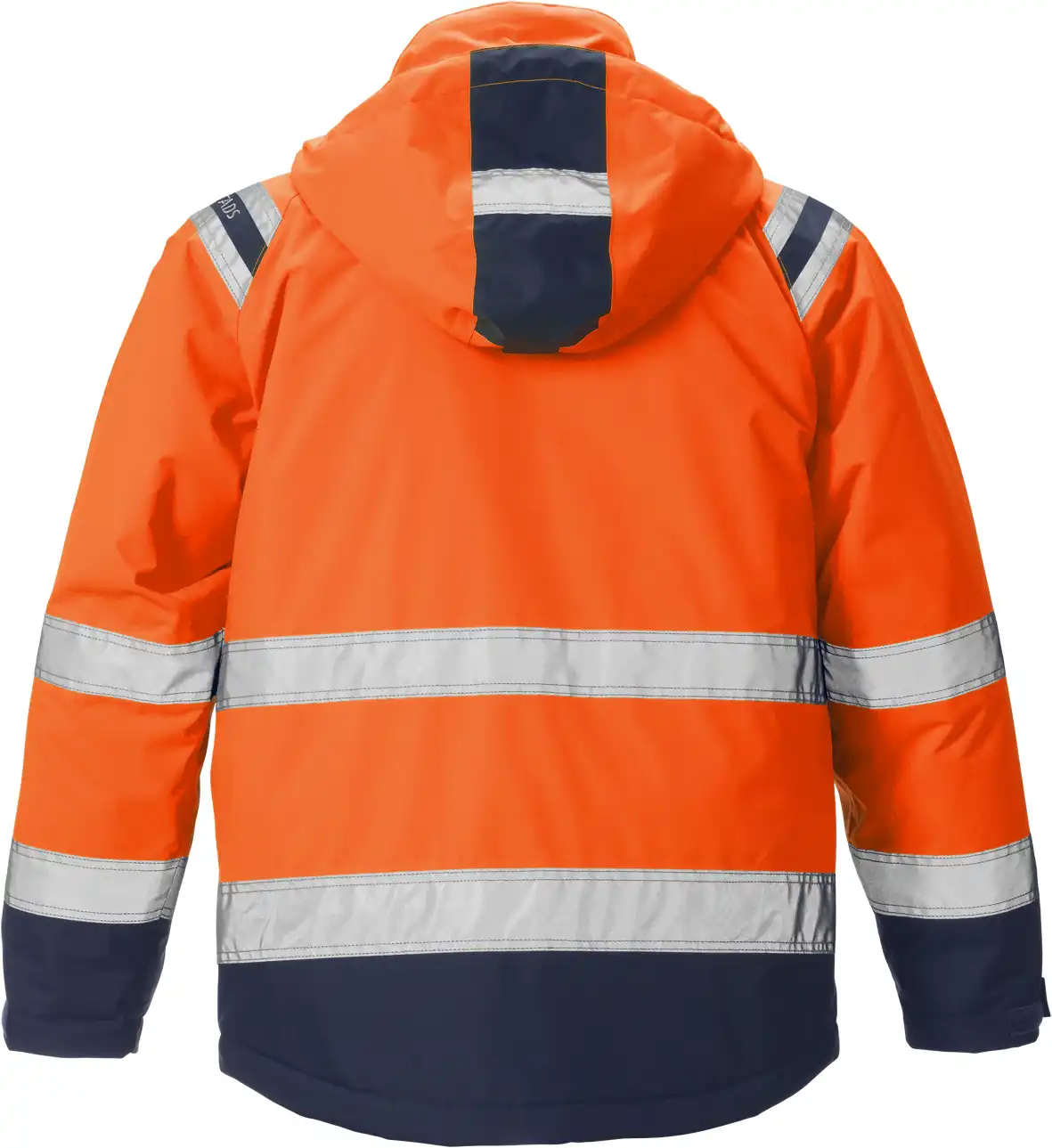 Warnschutz Winterjacke "4035 GTT" Stormsafe Kl. 3 in orange/marine, M - Thumbnail 2