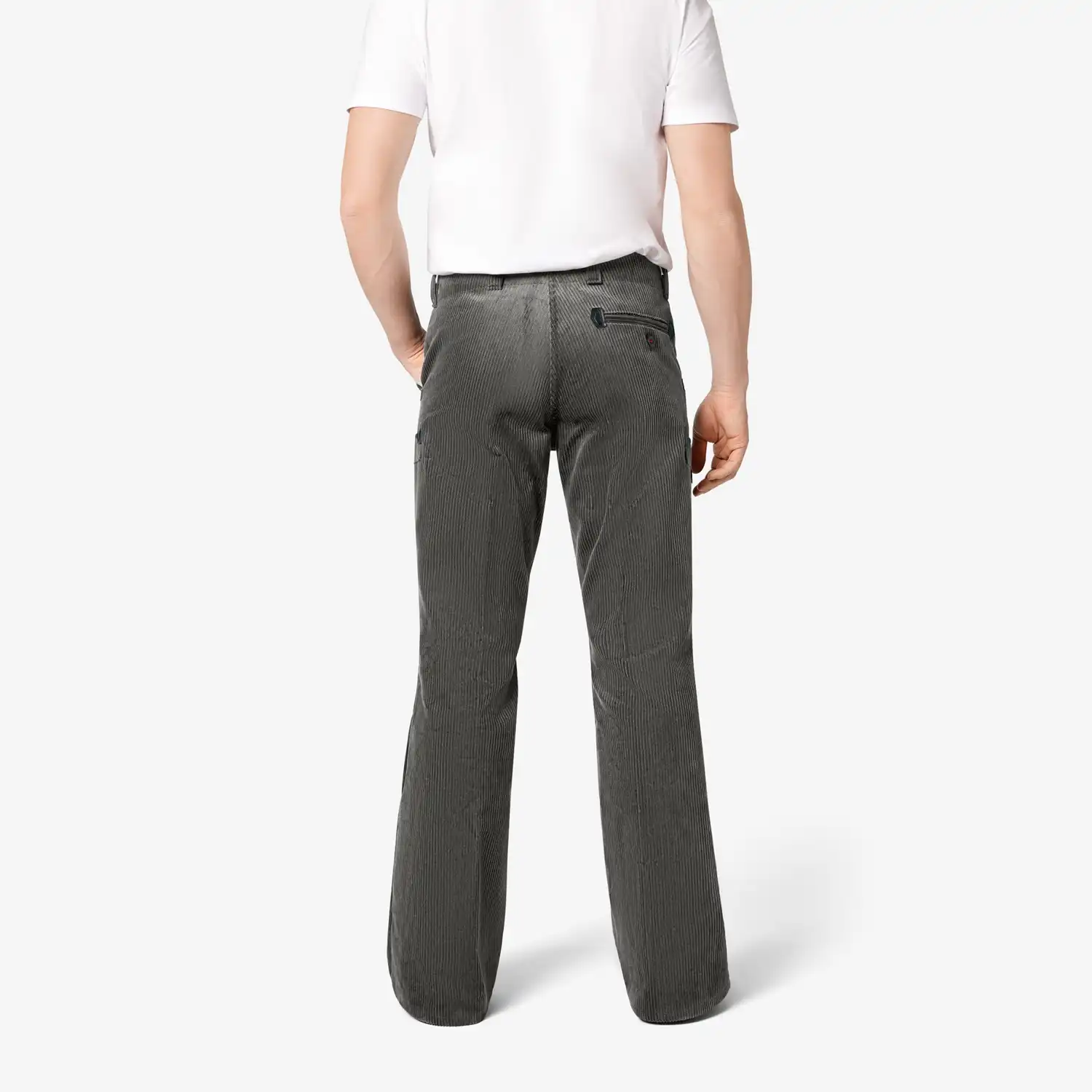 Zunfthose Trenkercord mit Schlag "ALFONS" in grau, 62 - Thumbnail 2
