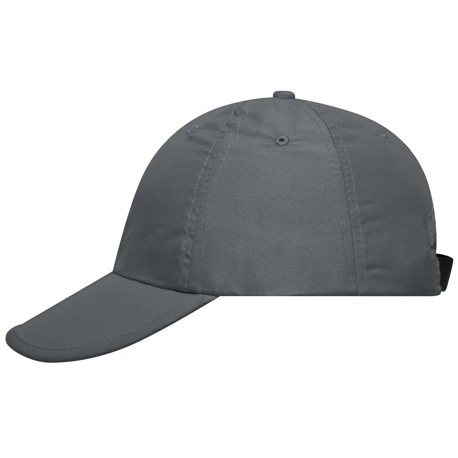 Basecap Faltbar "MB6155" 6-Panel-Pack-a-Cap in dark grey - Bild 1