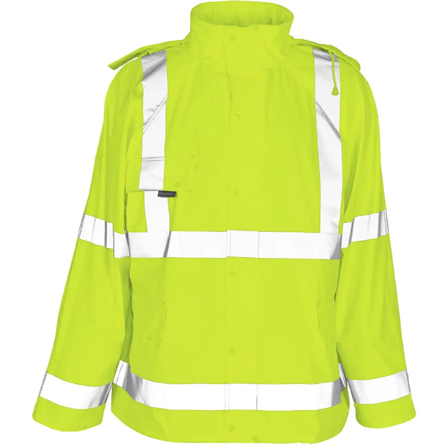 Warnschutz Regenjacke "FELDBACH" Safe Aqua in gelb, XS - Bild 1