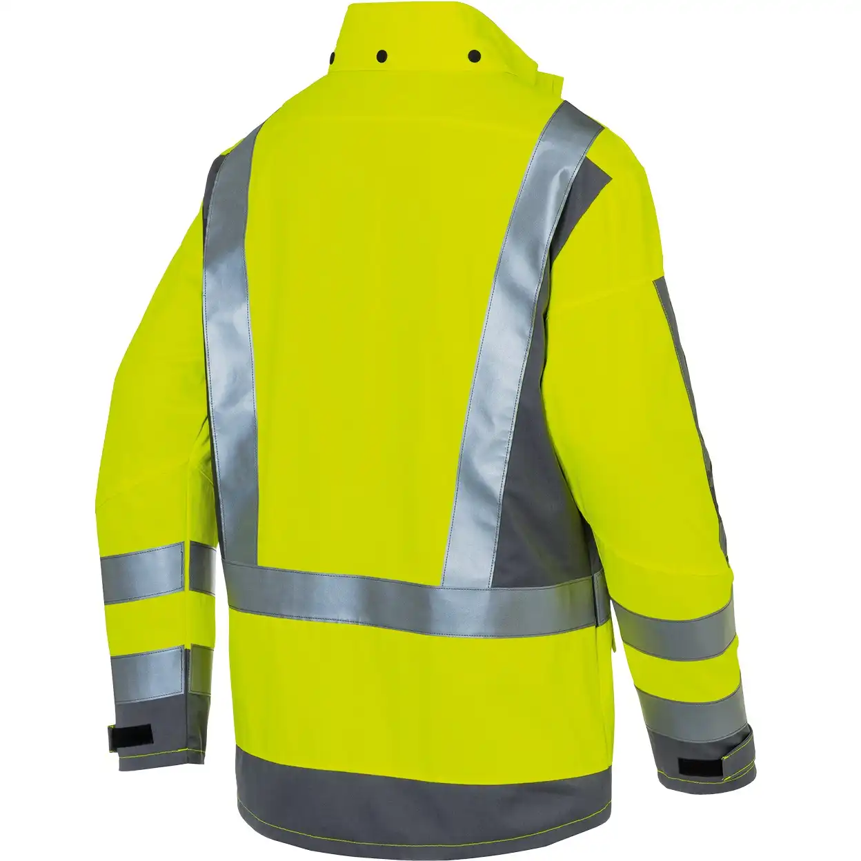 Multinorm Wetterjacke "PROTECTIQ HIGH VIS" arc2 in warngelb/anthrazit, L - Thumbnail 2