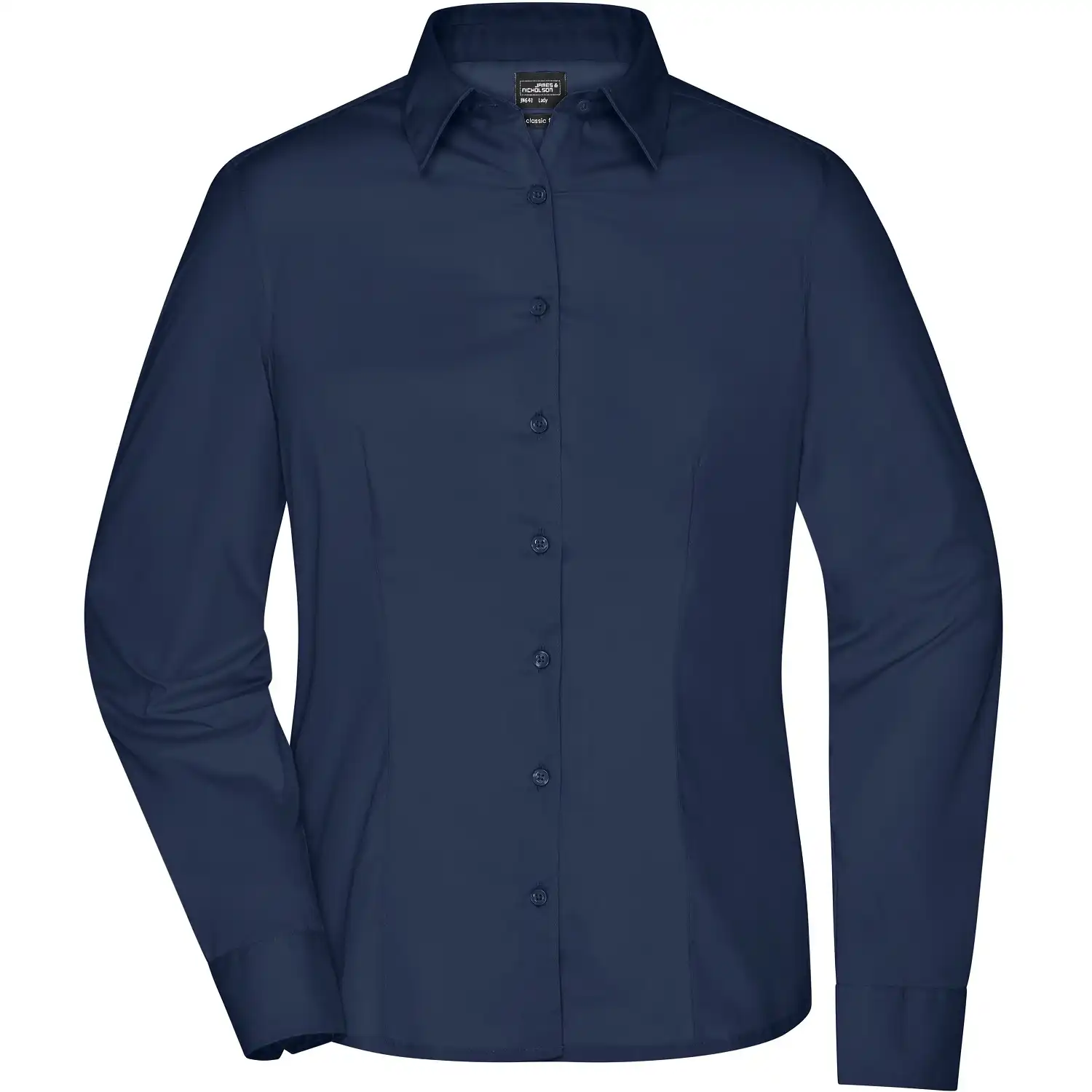 Damen Business Bluse "JN641" in navy, 3XL - Bild 1