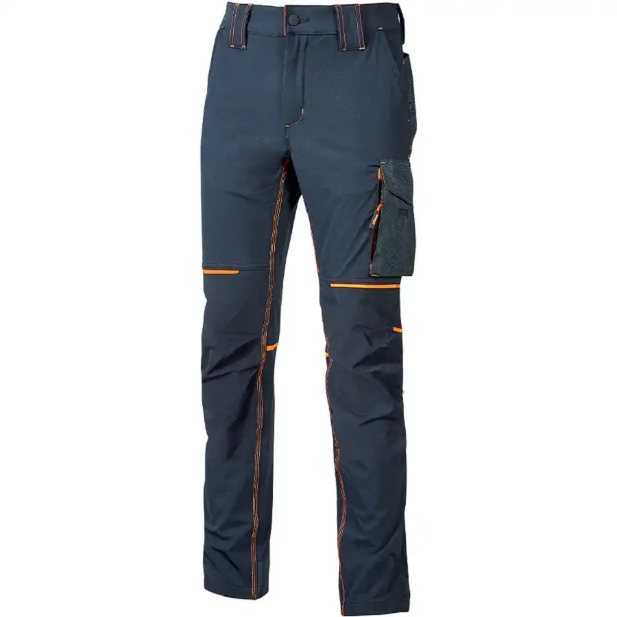 Stretch Bundhose "WORLD" Future in deep blue, S (DE size: XS) - Thumbnail 1