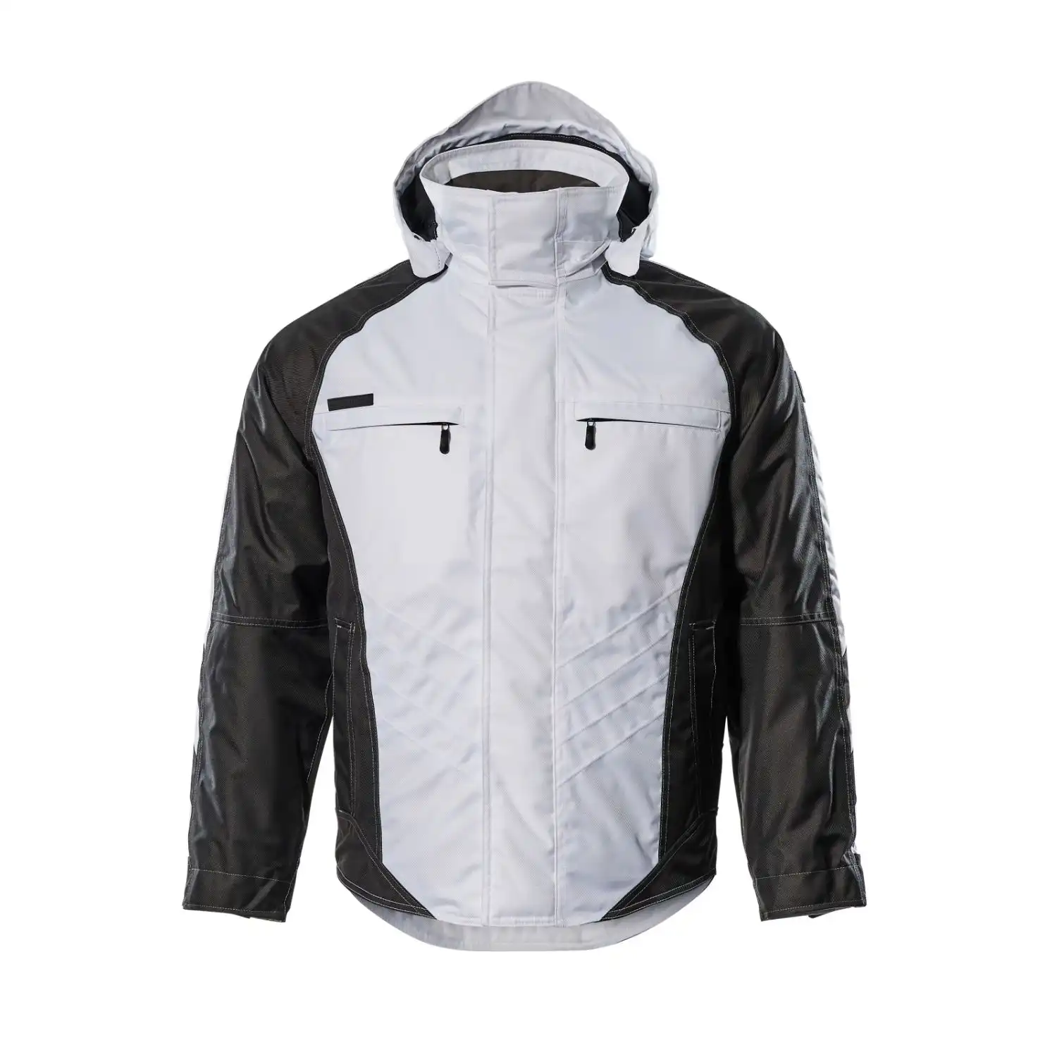 Pilotjacke "FRANKFURT" Unique mehrfarbig in weiß/anthrazit, XXL - Thumbnail 1