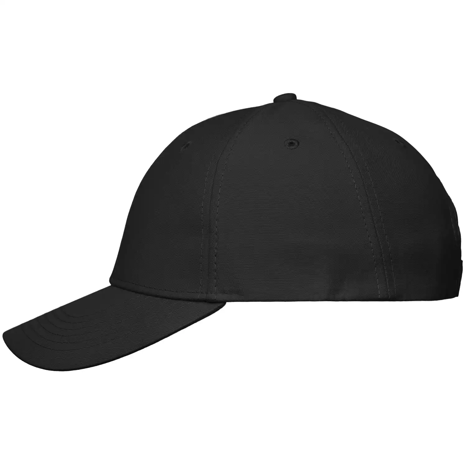 Funktions Basecap "MB6205" 6-Panel in black - Bild 1