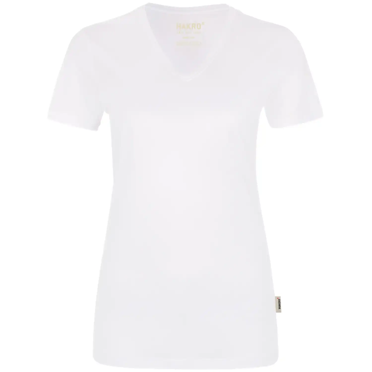 Damen V-Shirt "COOLMAX®" 187 in M, Weiß - Bild 1