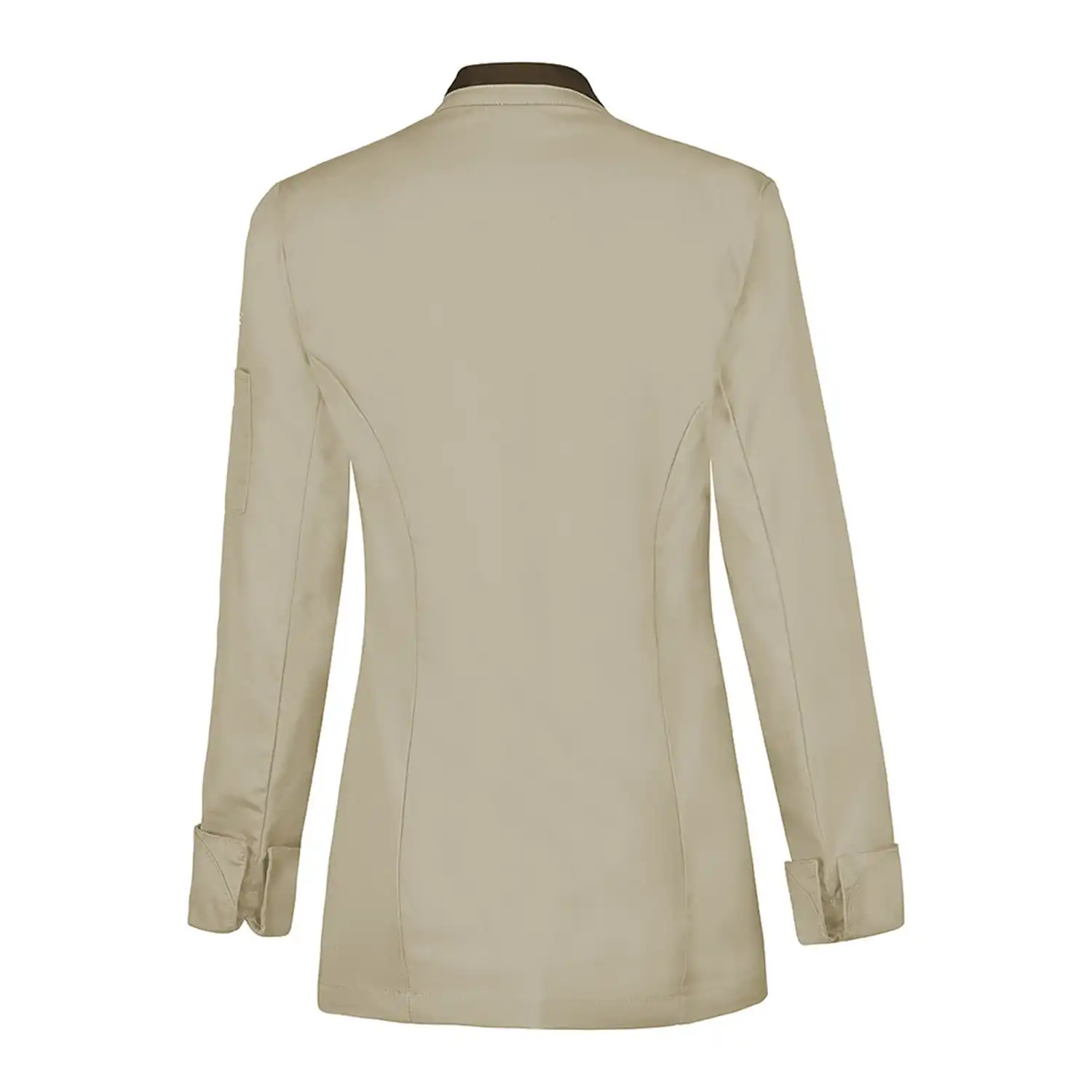 Damen Kochjacke "SAFFRON" in beige, L - Thumbnail 2