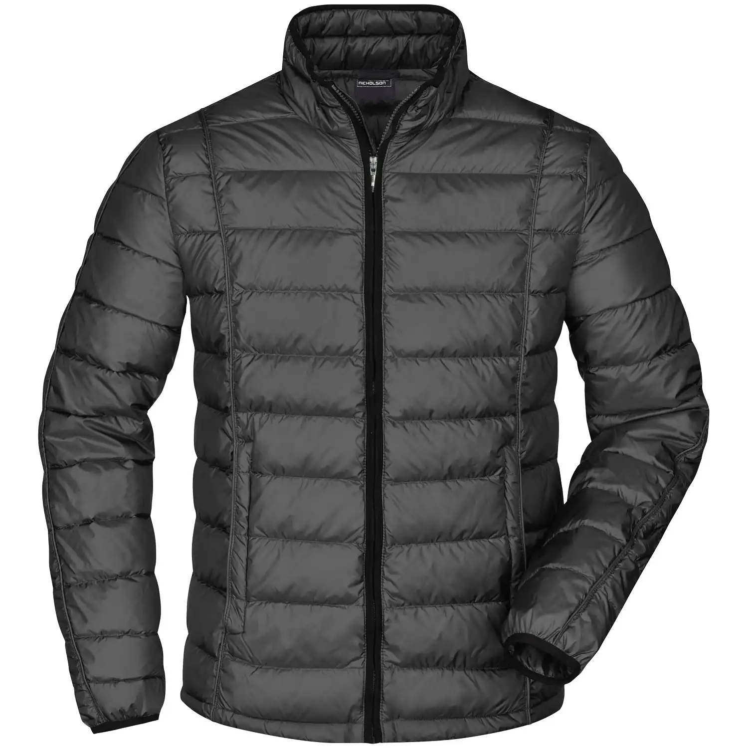 Daunenjacke "JN1082" in black/black, 3XL - Bild 1