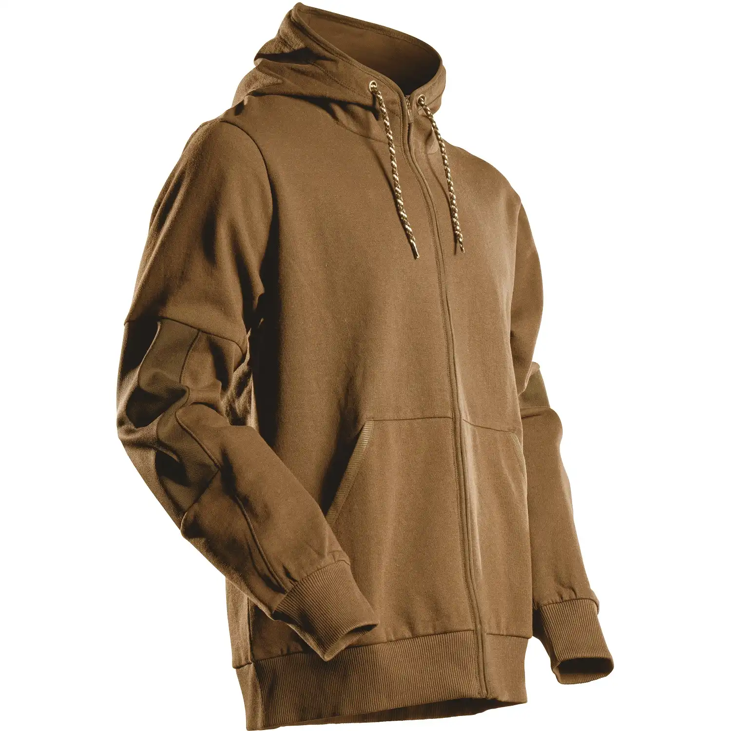 Kapuzen-Sweatjacke "22386-365" Customized in nussbraun, 4XL - Bild 1